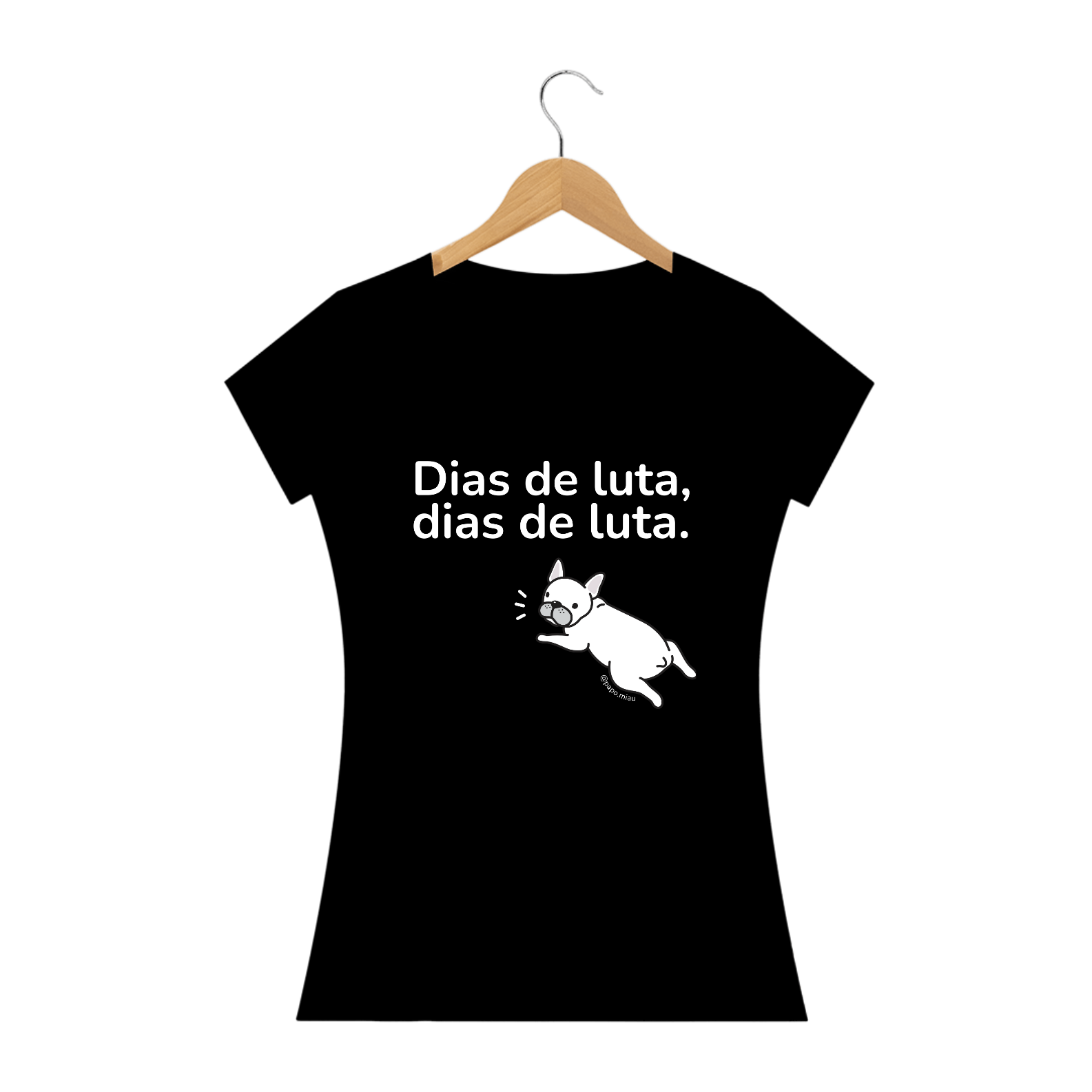 Nome do produto: Camiseta Dog - Dias de luta