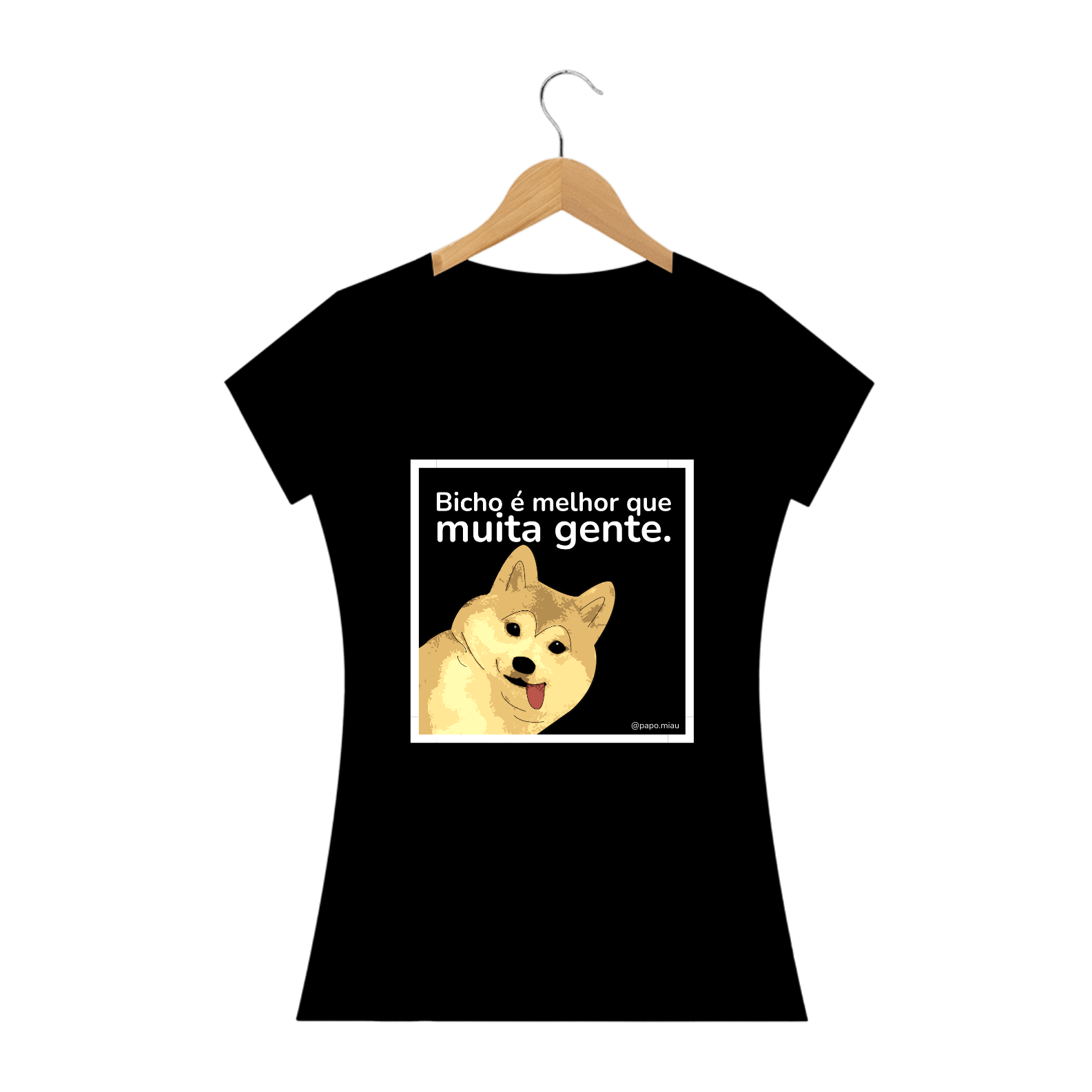 Nome do produto: Camiseta Cão - bicho é melhor que muita gente