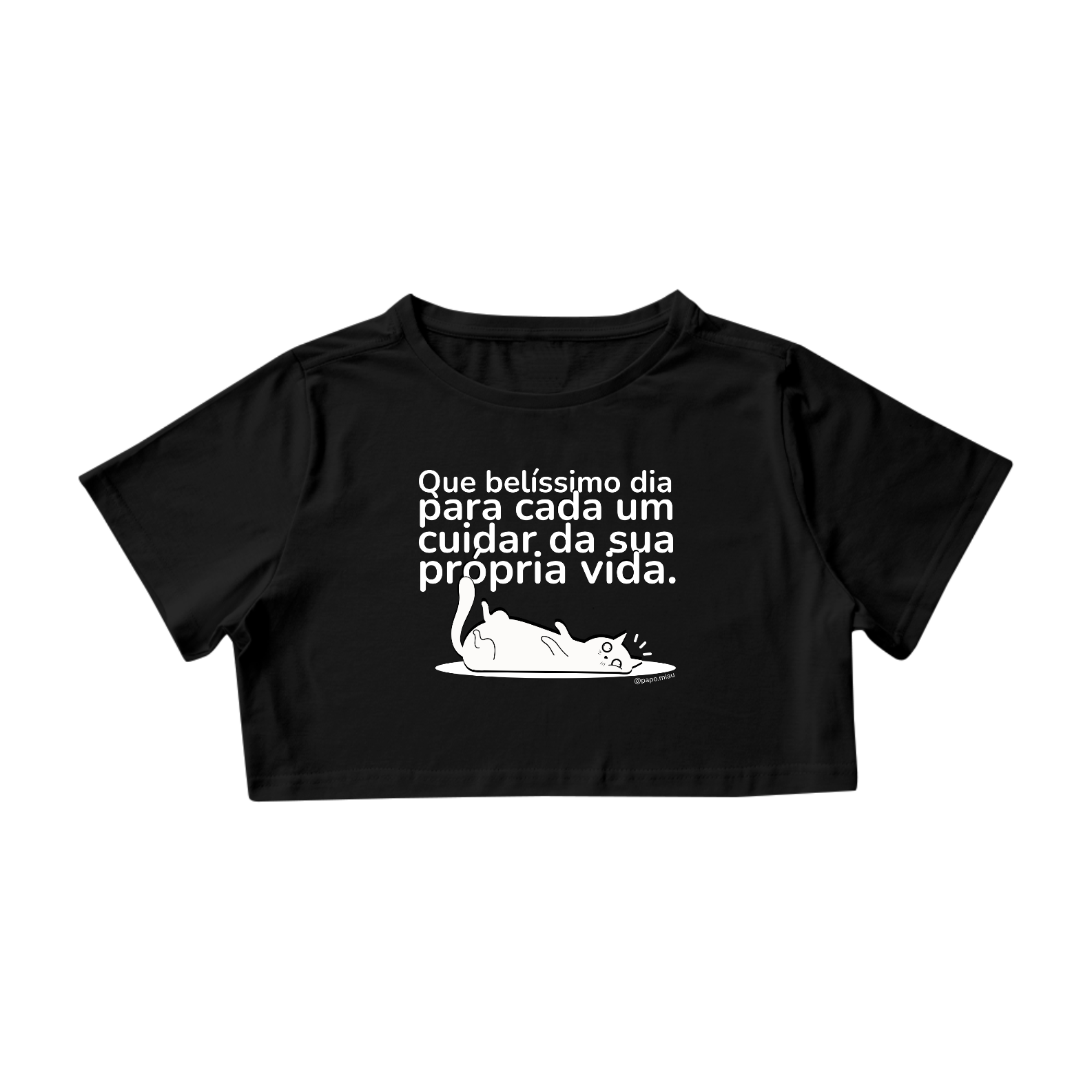 Nome do produto: Cropped - belíssimo dia