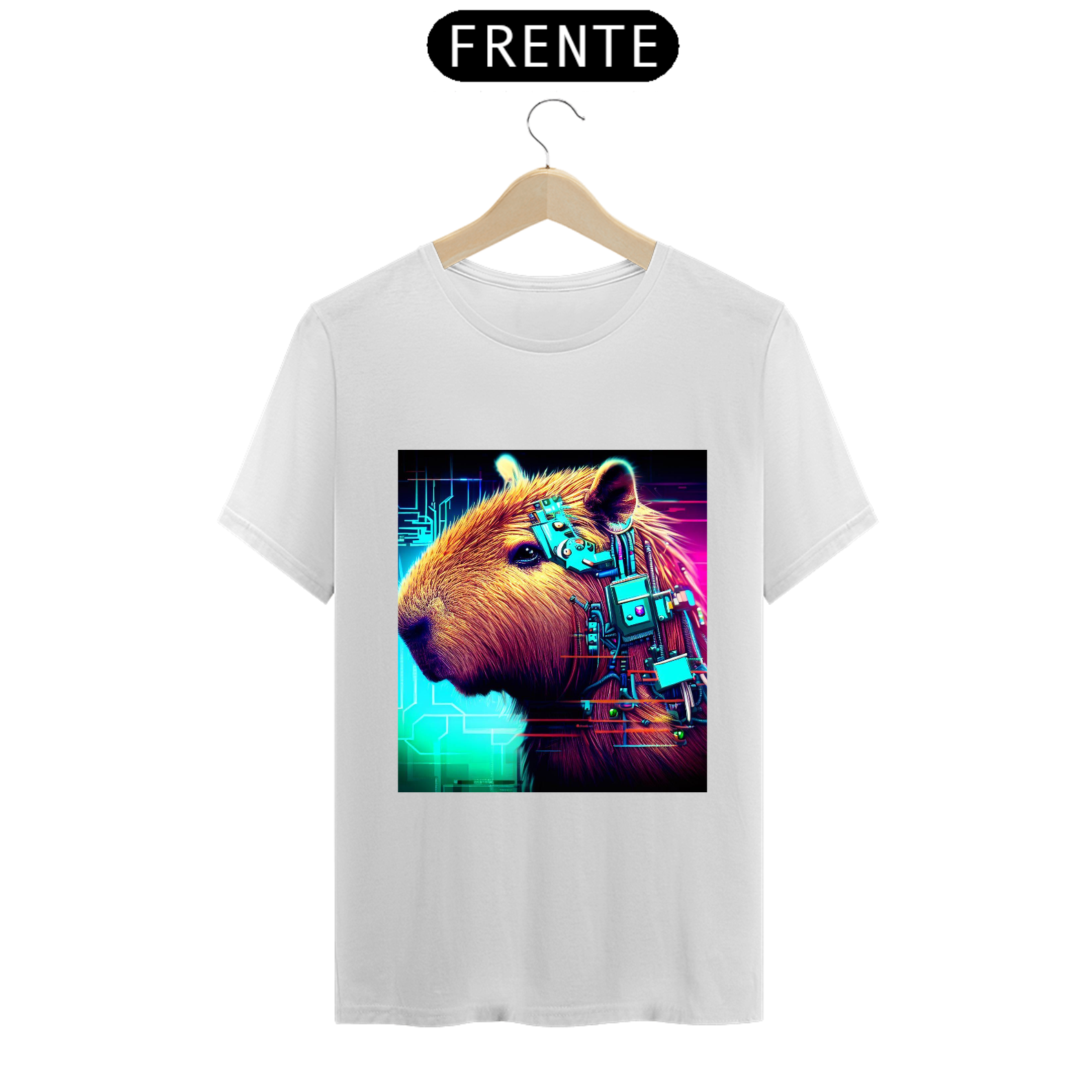 Nome do produto: Capivara Cyber Punk