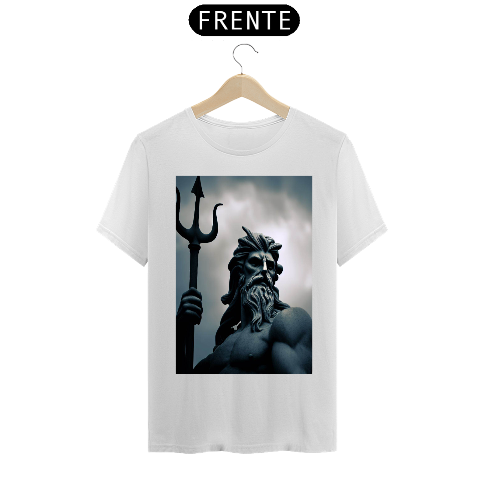 Nome do produto: Camiseta Deuses gregos Poseidon