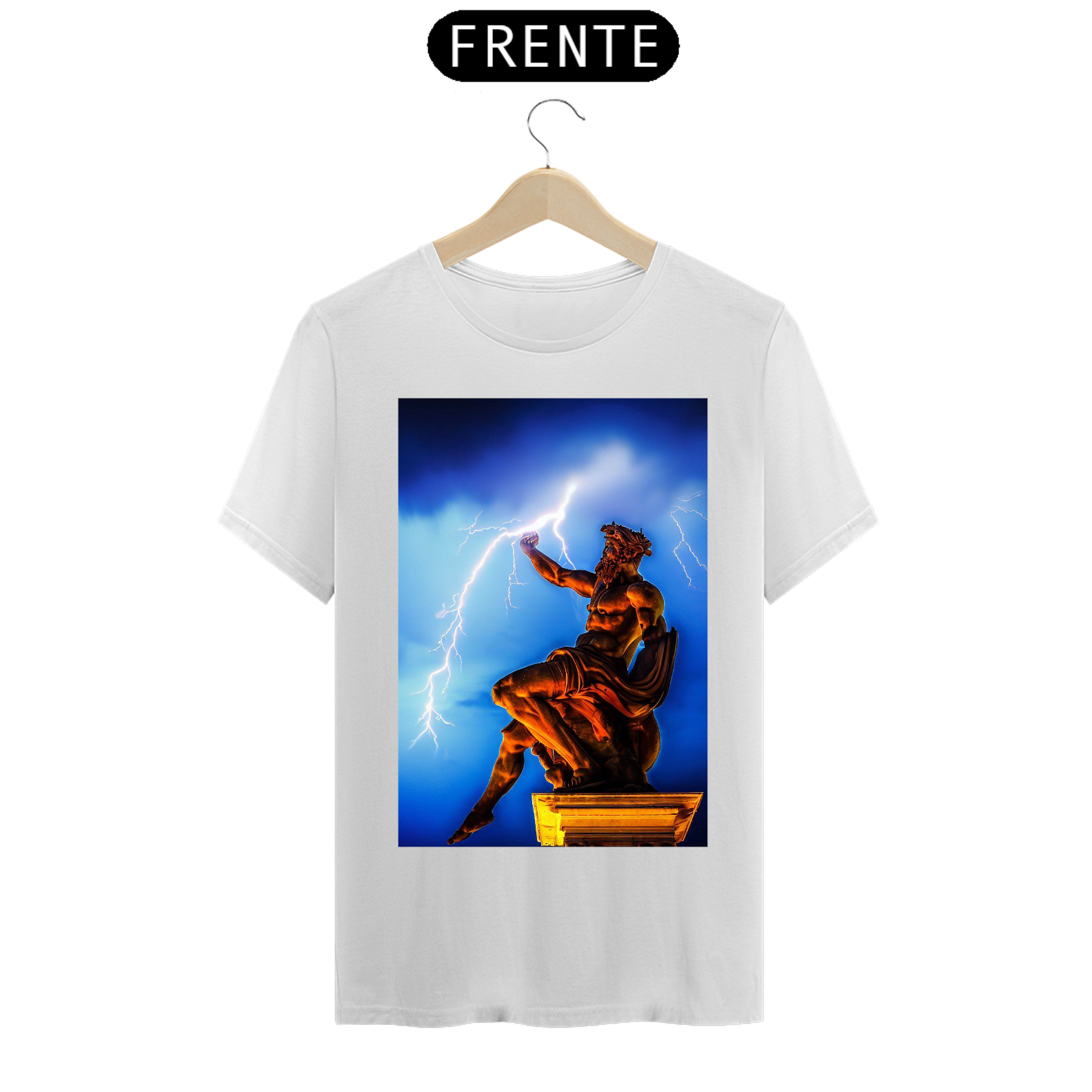Nome do produto: Camiseta Deuses gregos Zeus