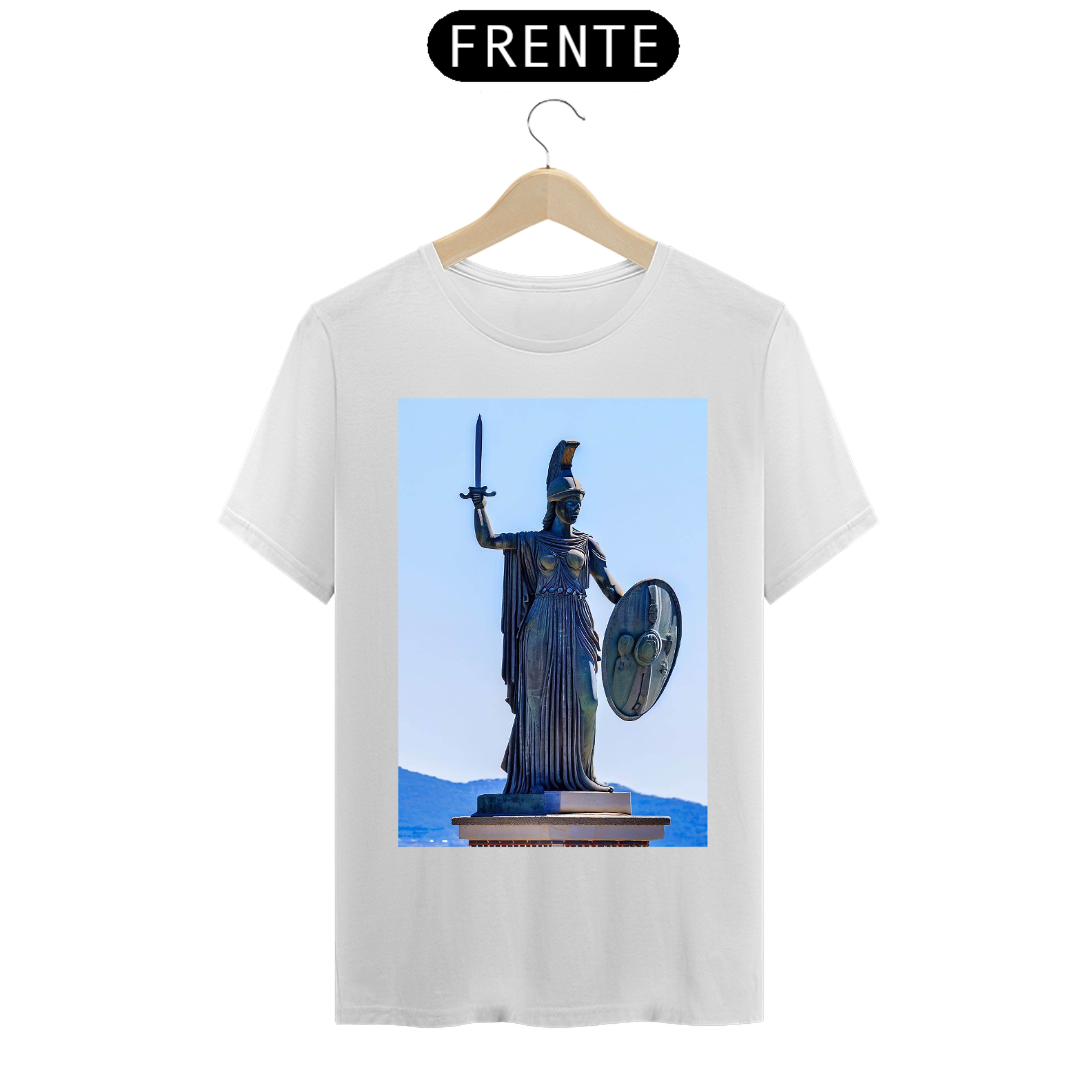 Nome do produto: Camiseta Deuses gregos Atena