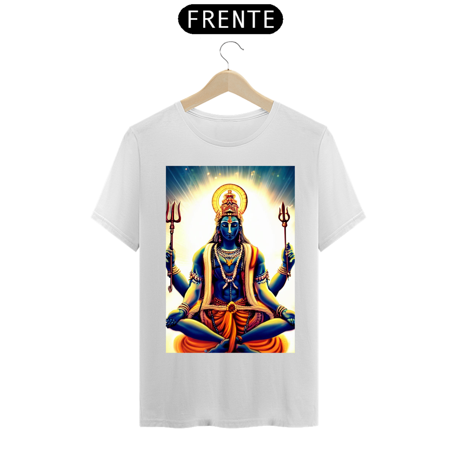 Nome do produto: Camiseta Deuses hindus Vishnu