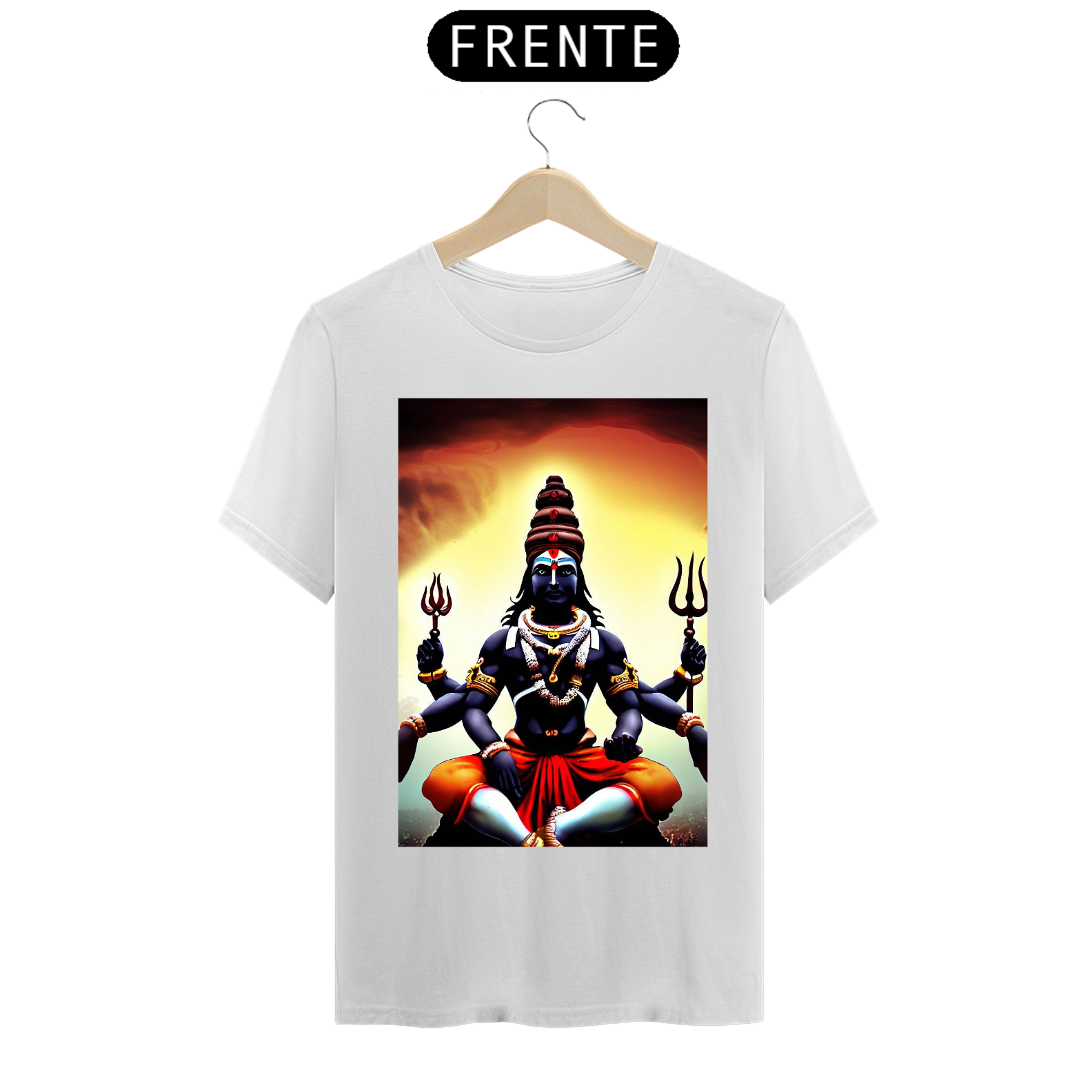 Nome do produto: Camiseta Deuses hindus Shiva