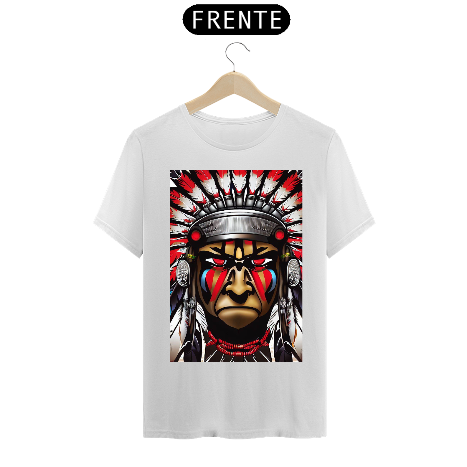 Nome do produto: Camisetas Indígenas Americanos