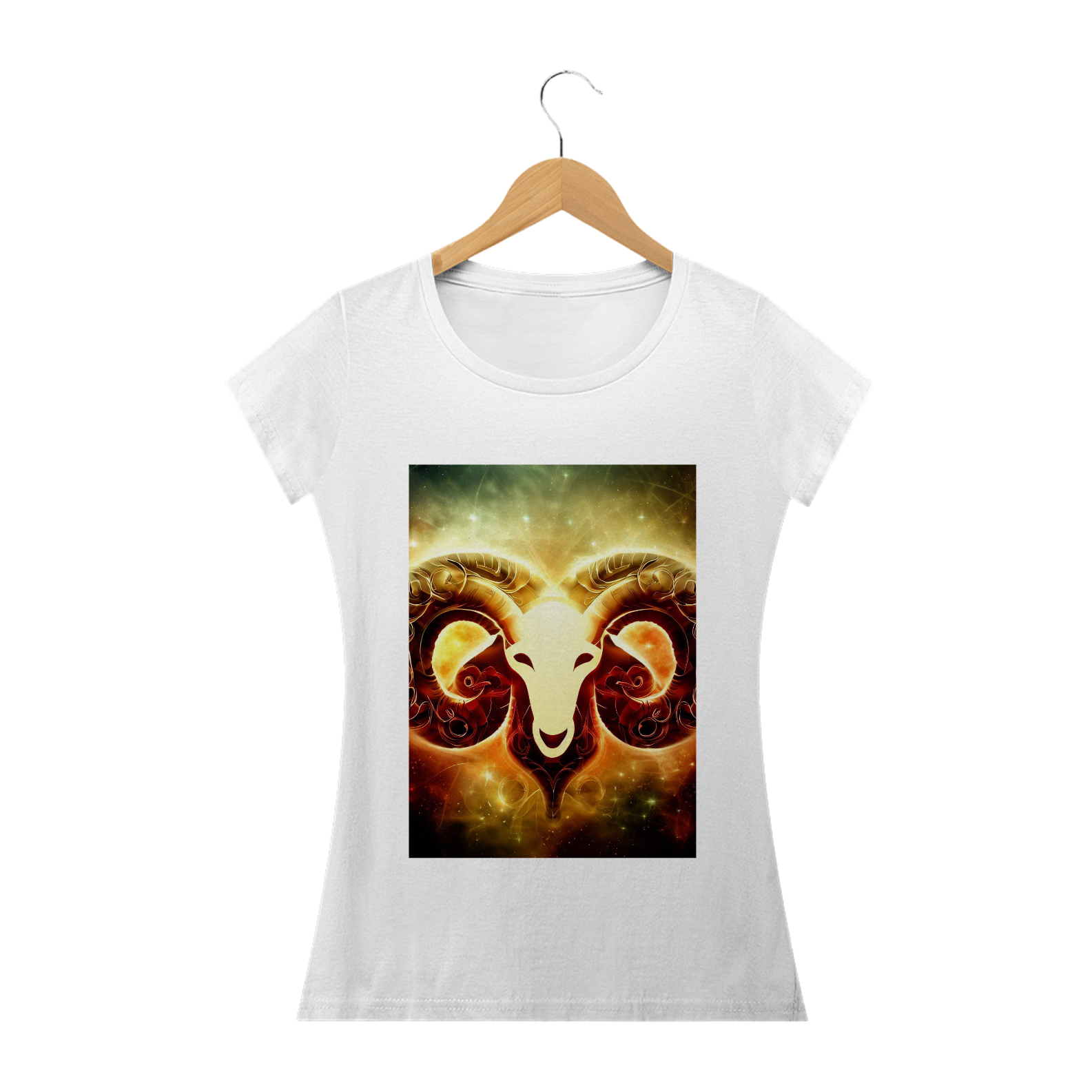 Nome do produto: Camiseta Feminina Signos Áries