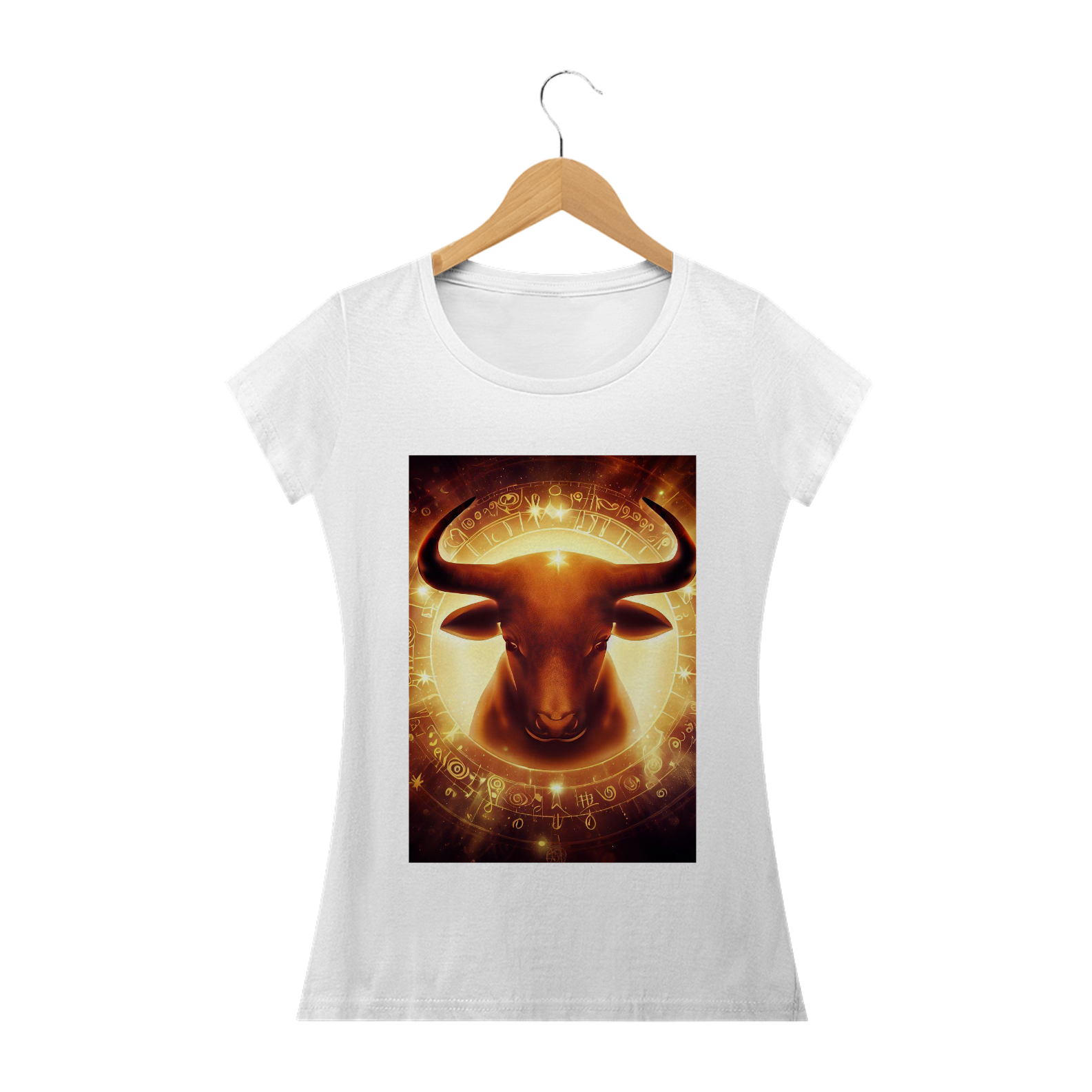 Nome do produto: Camiseta Feminina Signos Touro