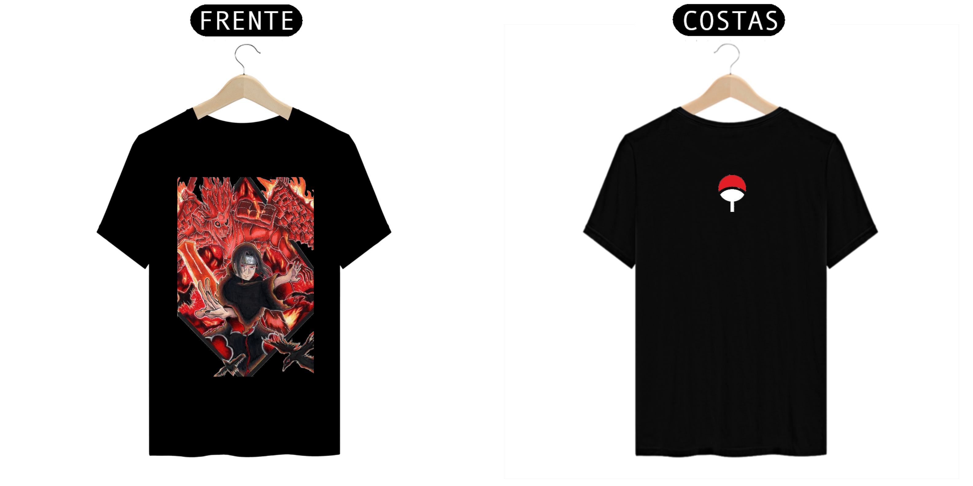 Nome do produto: T-SHIRT ITACHI UCHIHA