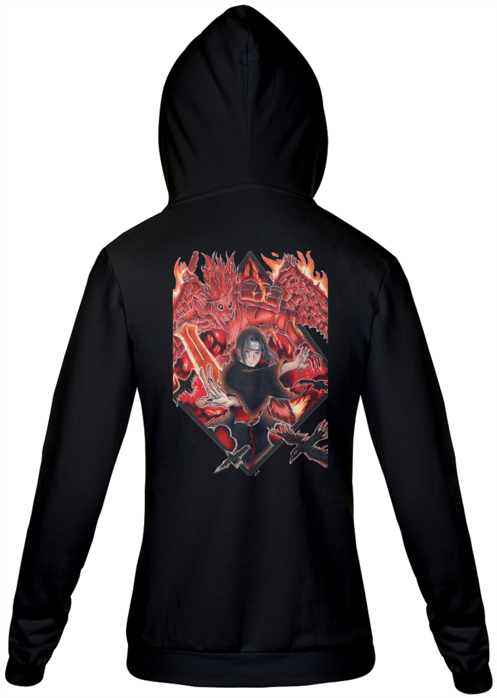 Nome do produto: MOLETON ITACHI UCHIHA