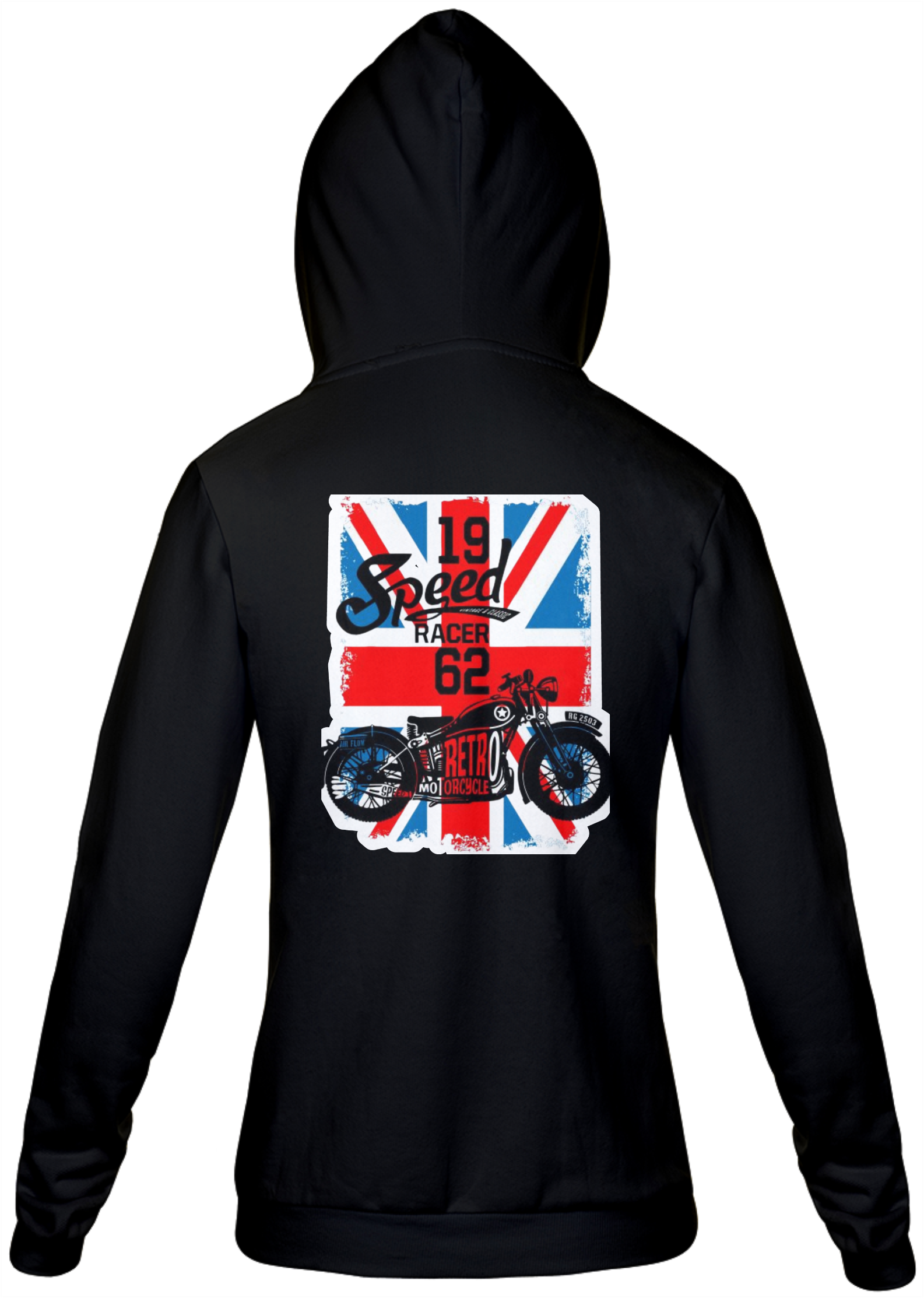 Nome do produto: Moletom Com Ziper Unissex