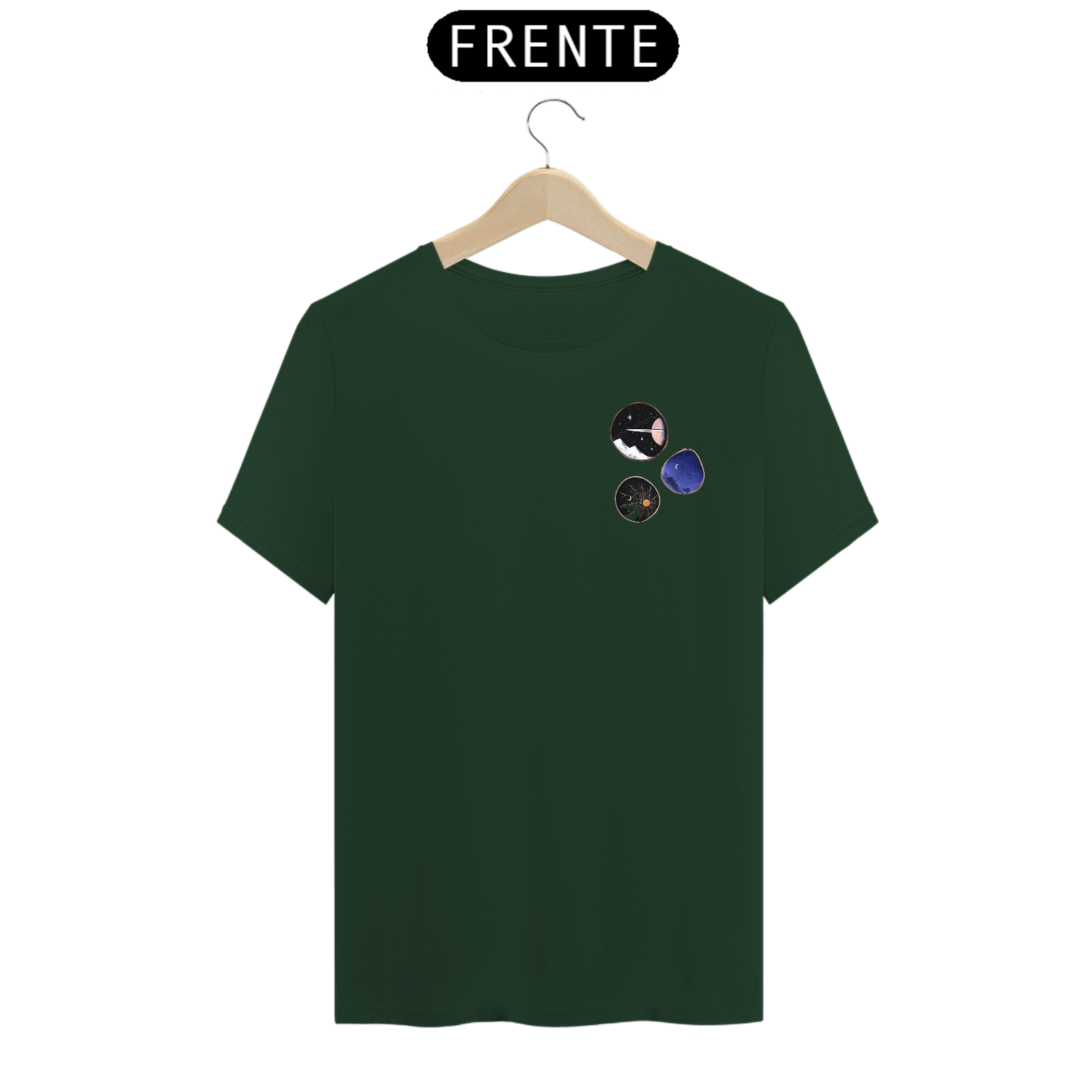 Nome do produto: Camiseta T-Shitrt cores variadas 