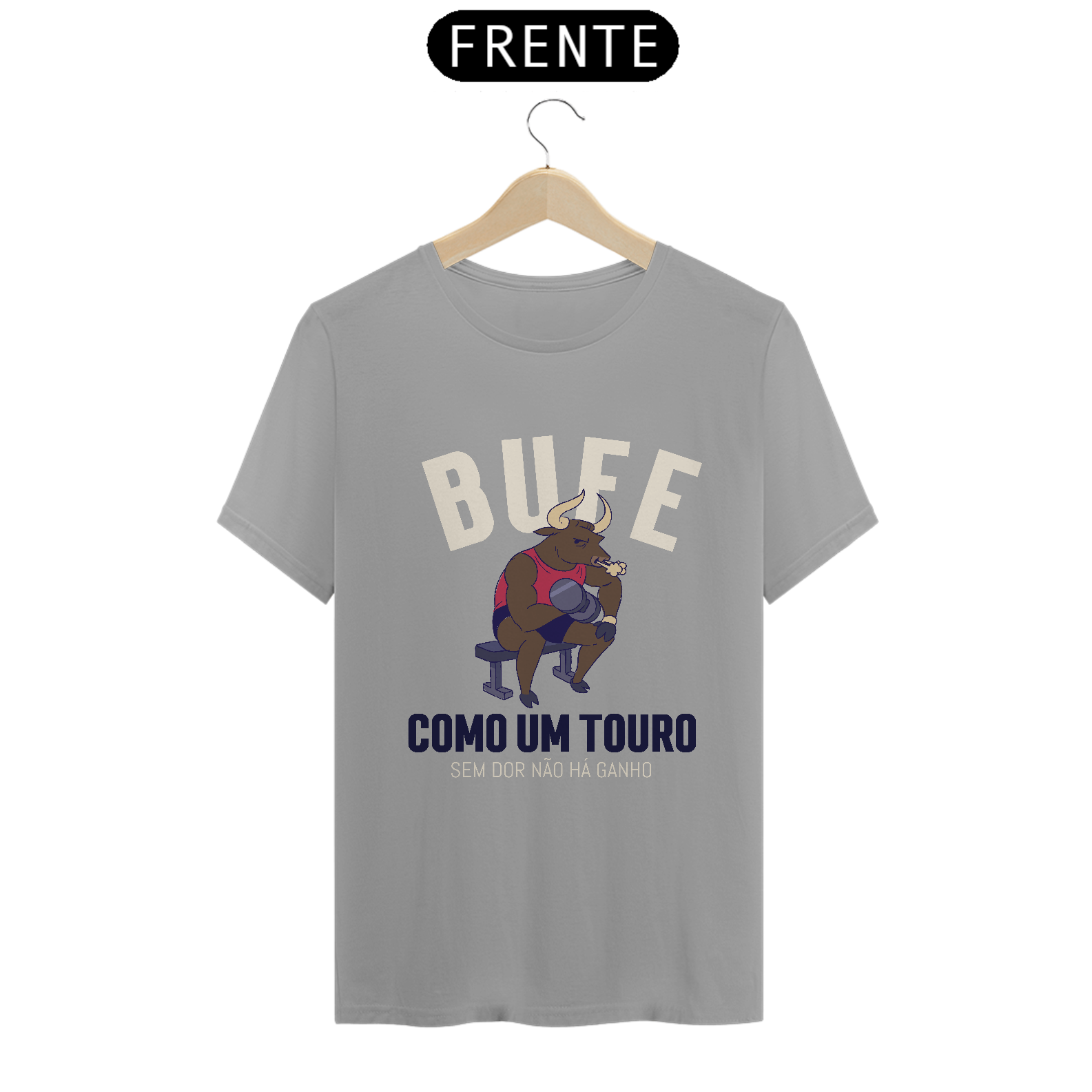 Nome do produto: Camiseta Premium - Bufe Como Um Touro