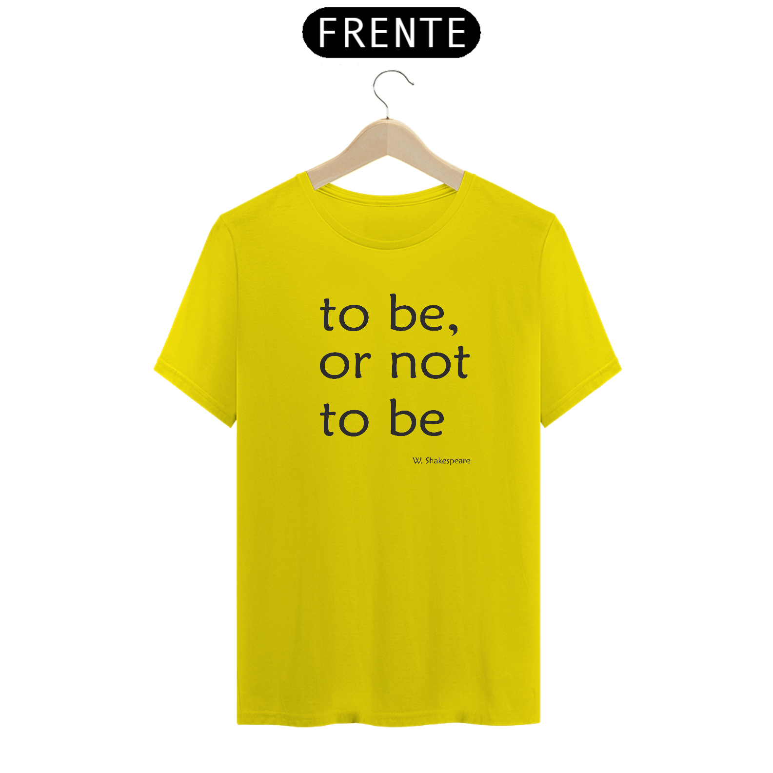 Nome do produto: TO BE OR NOT TO BE (PRETO)