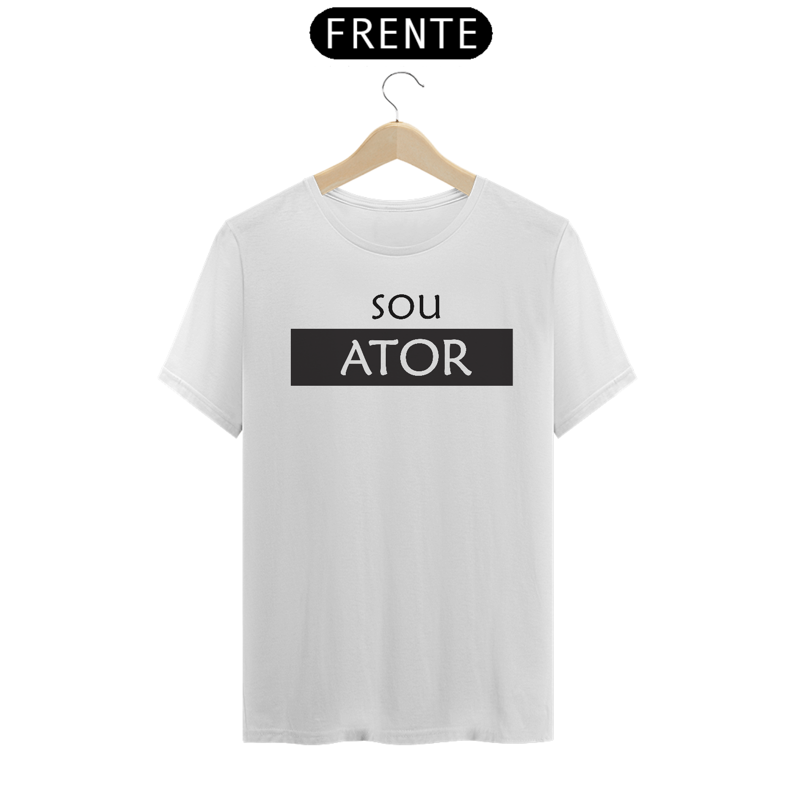 Nome do produto: Camiseta Sou Ator