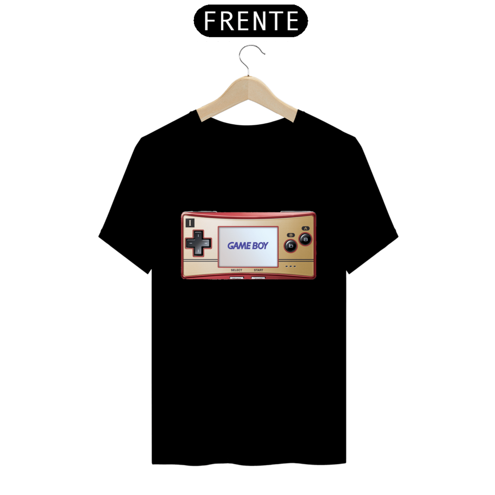 Nome do produto: Camiseta Premium Game Boy