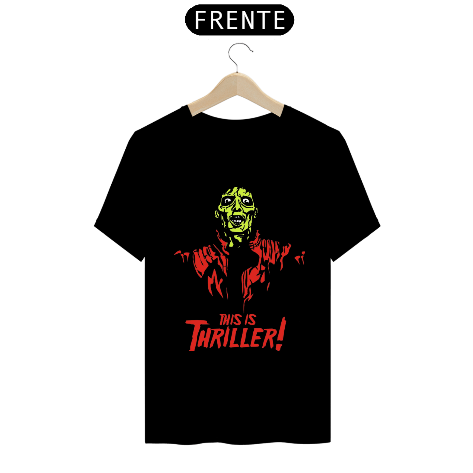 Nome do produto: Camiseta Premium Michael Jackson Thriller