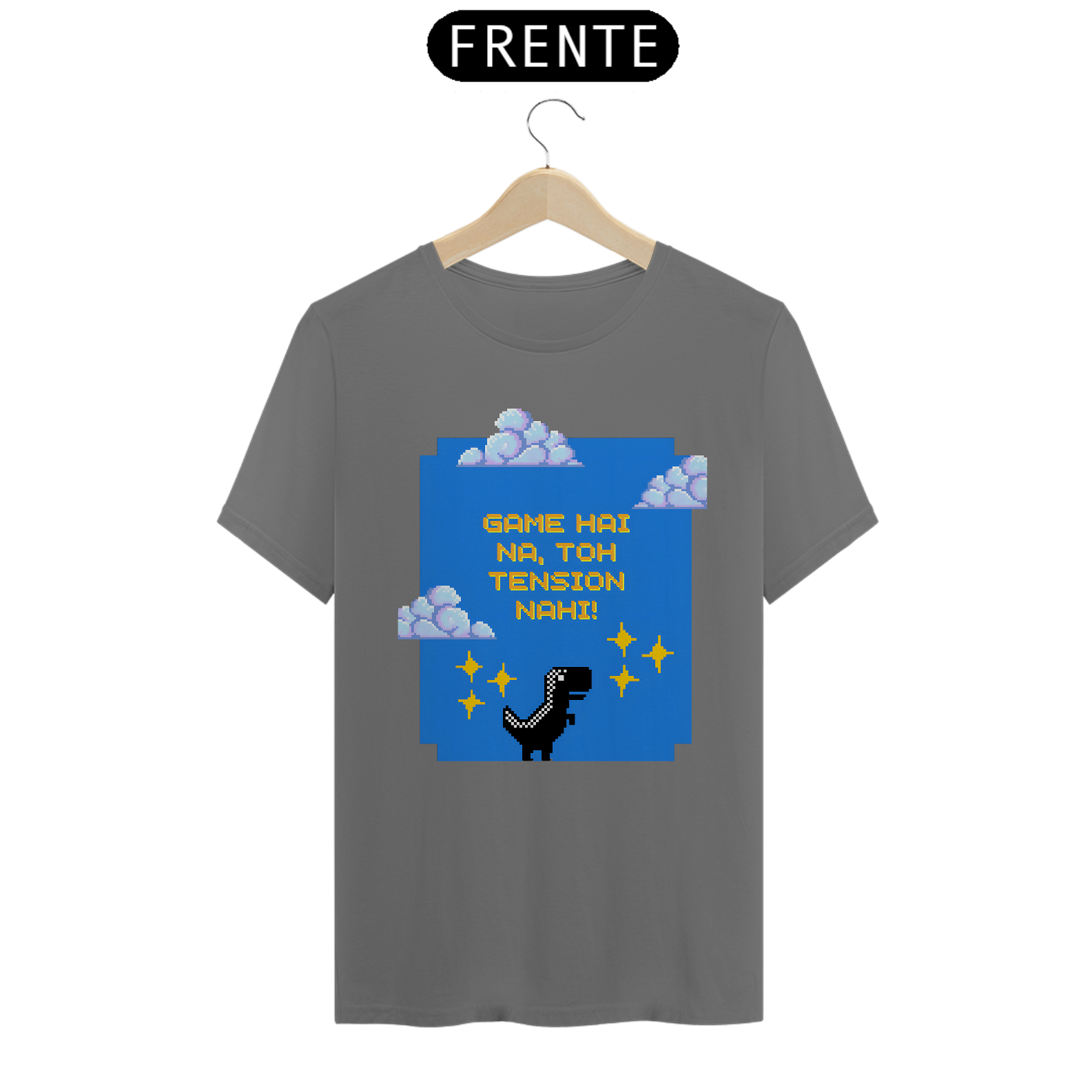 Nome do produto: Camisa Gamer Haina