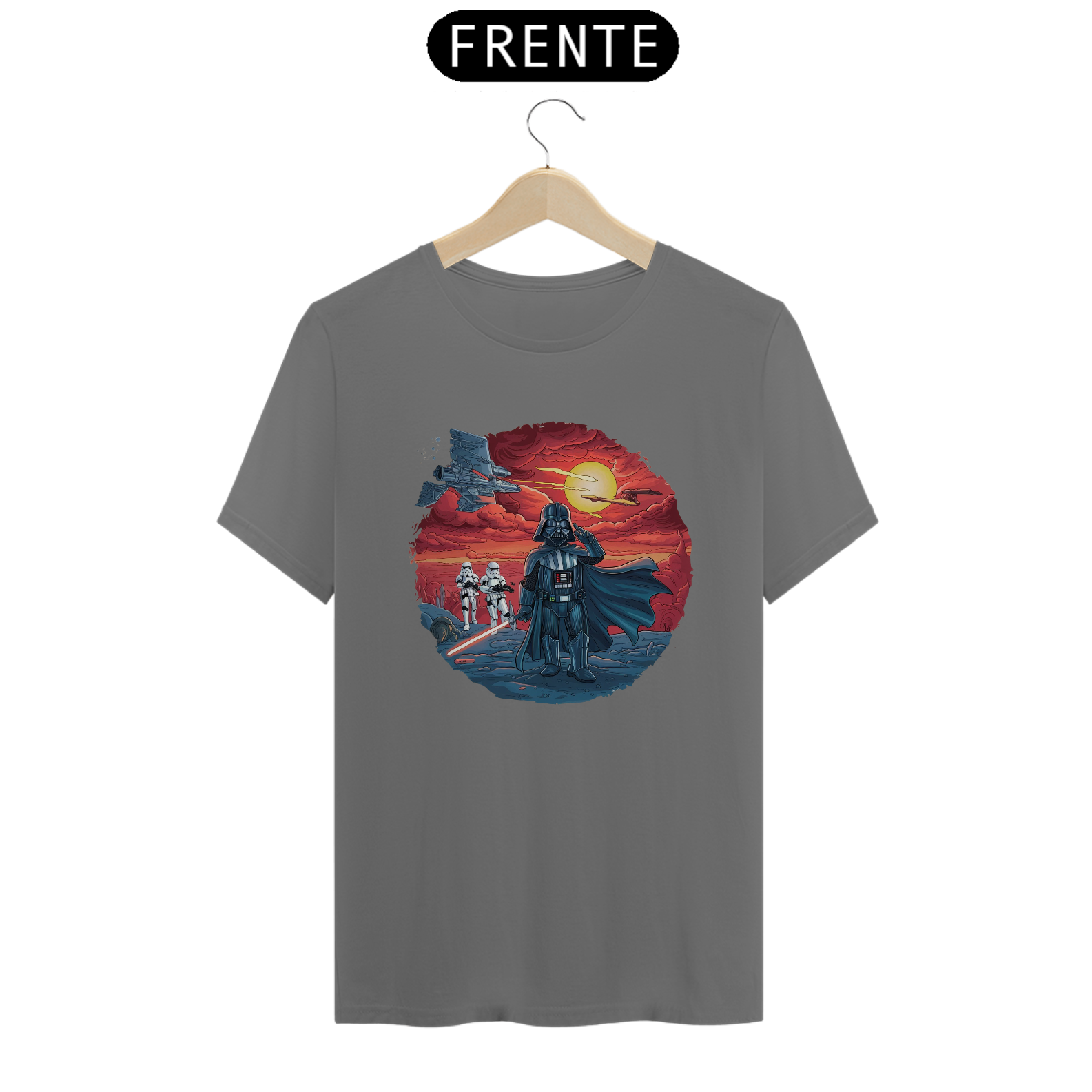 Nome do produto: Camisa Darth Vader - Estonada