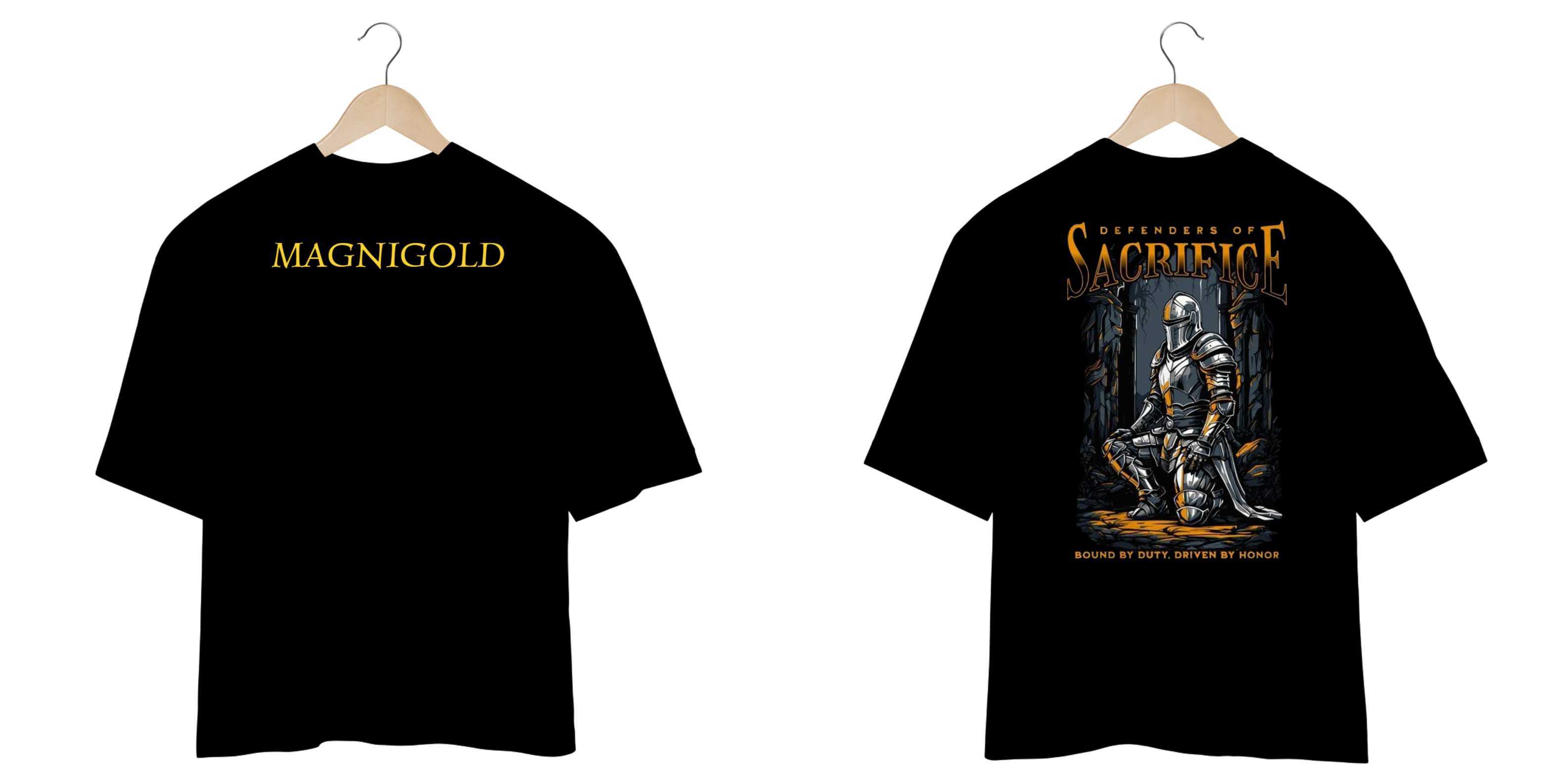 Nome do produto: Camiseta Oversized Magnigold Sacrifice