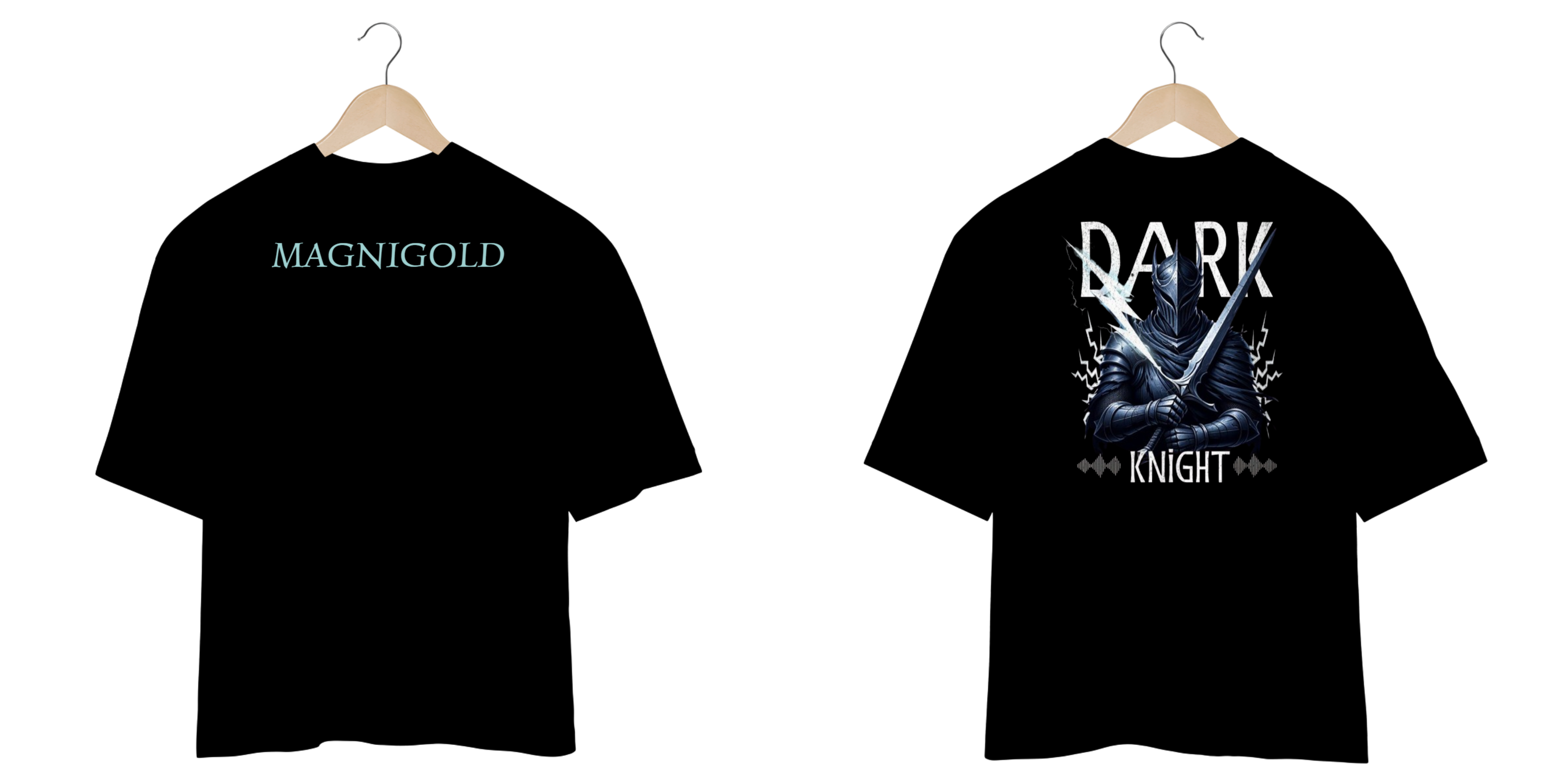 Nome do produto: Camiseta Oversized Magnigold Dark