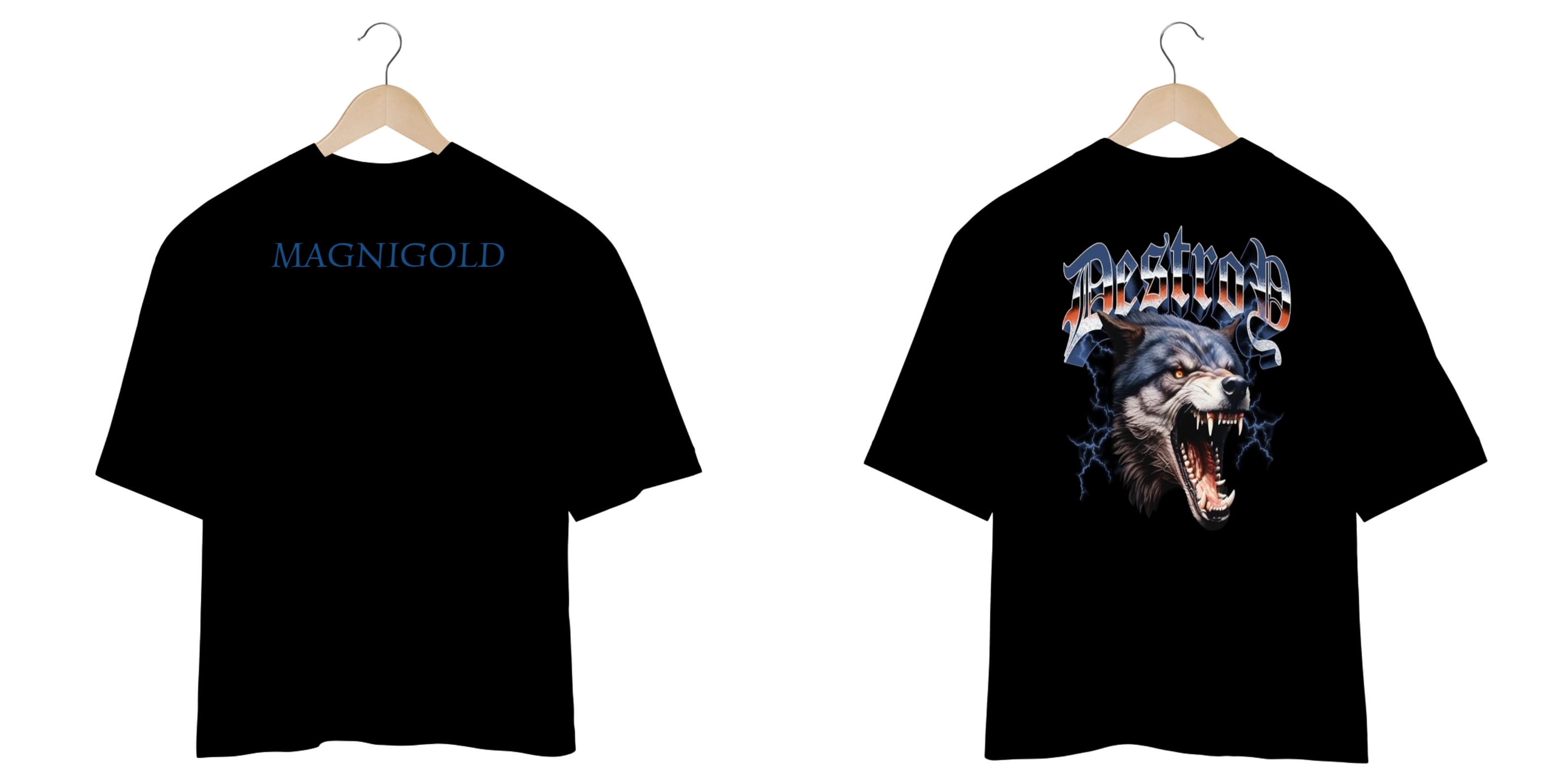 Nome do produto: Camiseta Oversized Magnigold Destrod