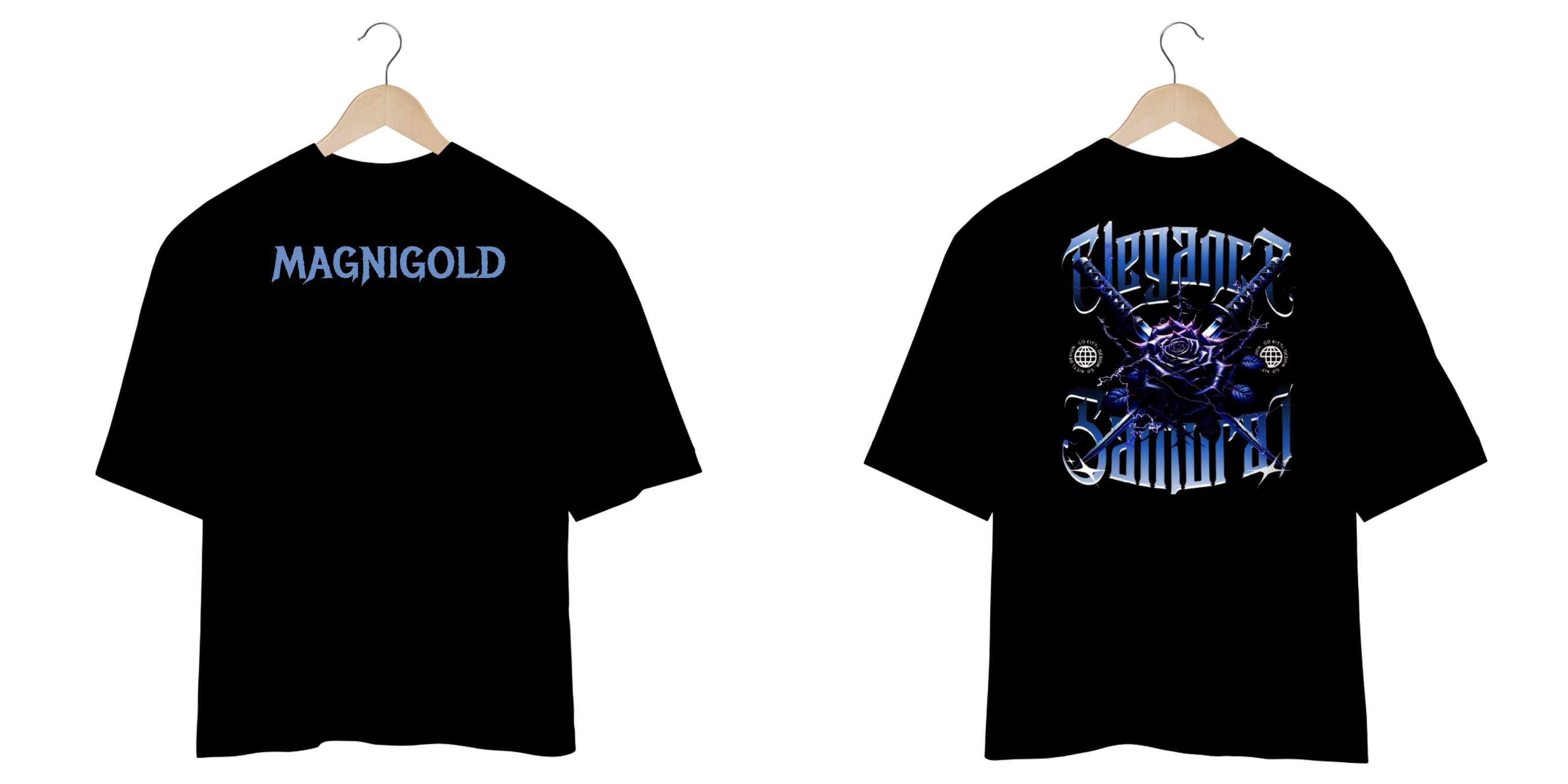Nome do produto: Camiseta Oversized Magnigold SAMURAI