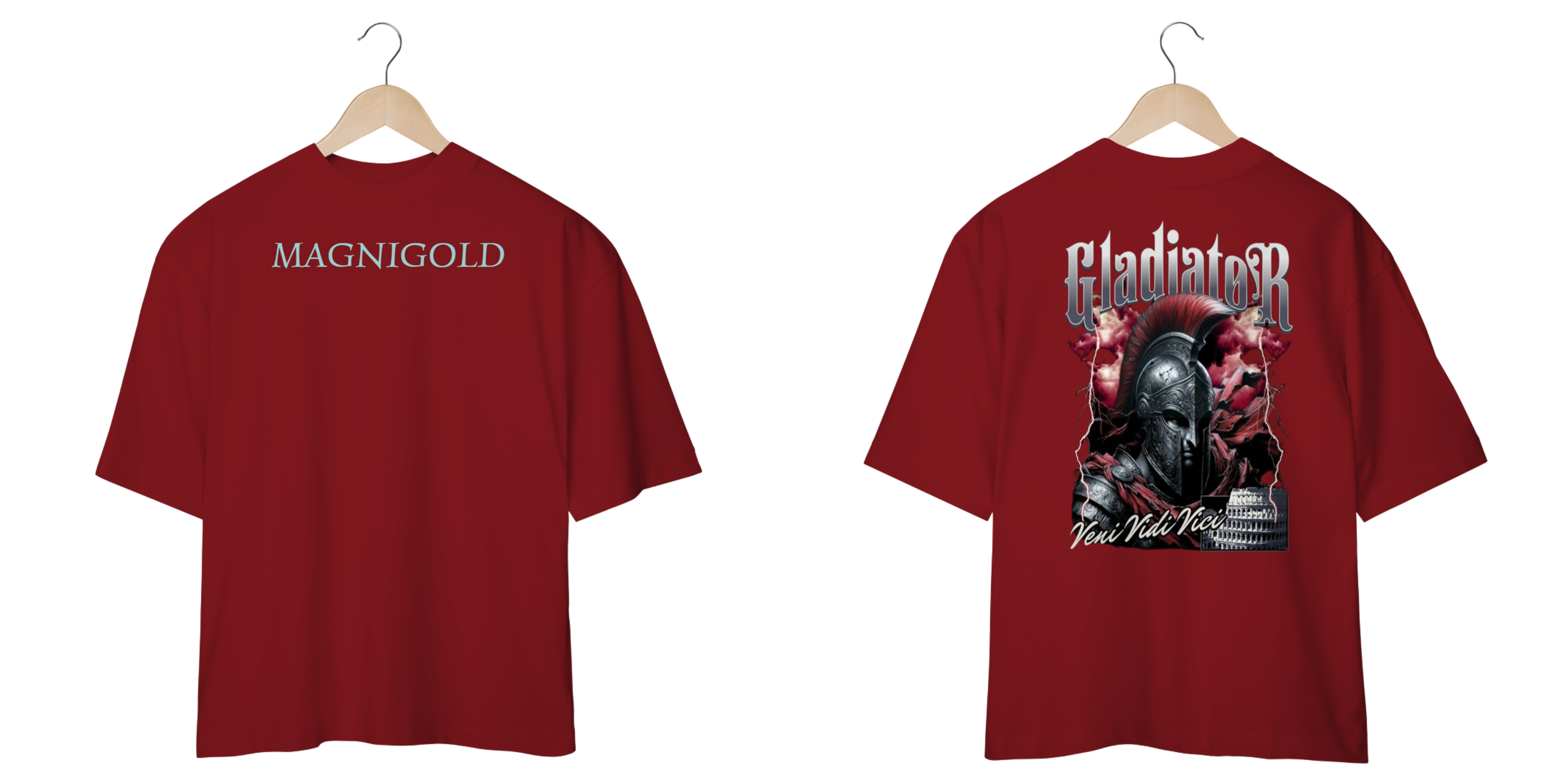 Nome do produto: Camiseta Oversized Gladiator