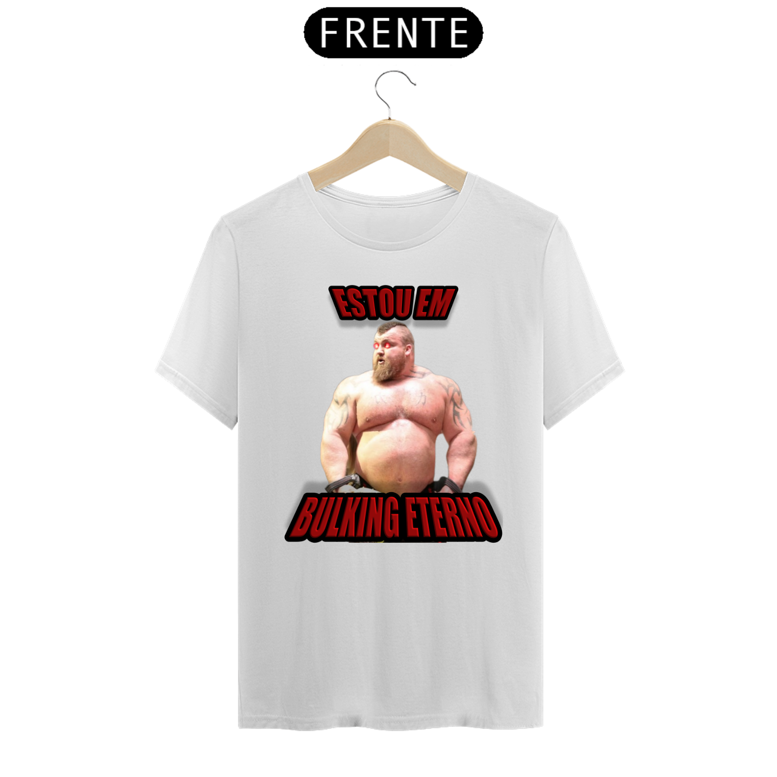 Nome do produto: Camiseta bulking eterno