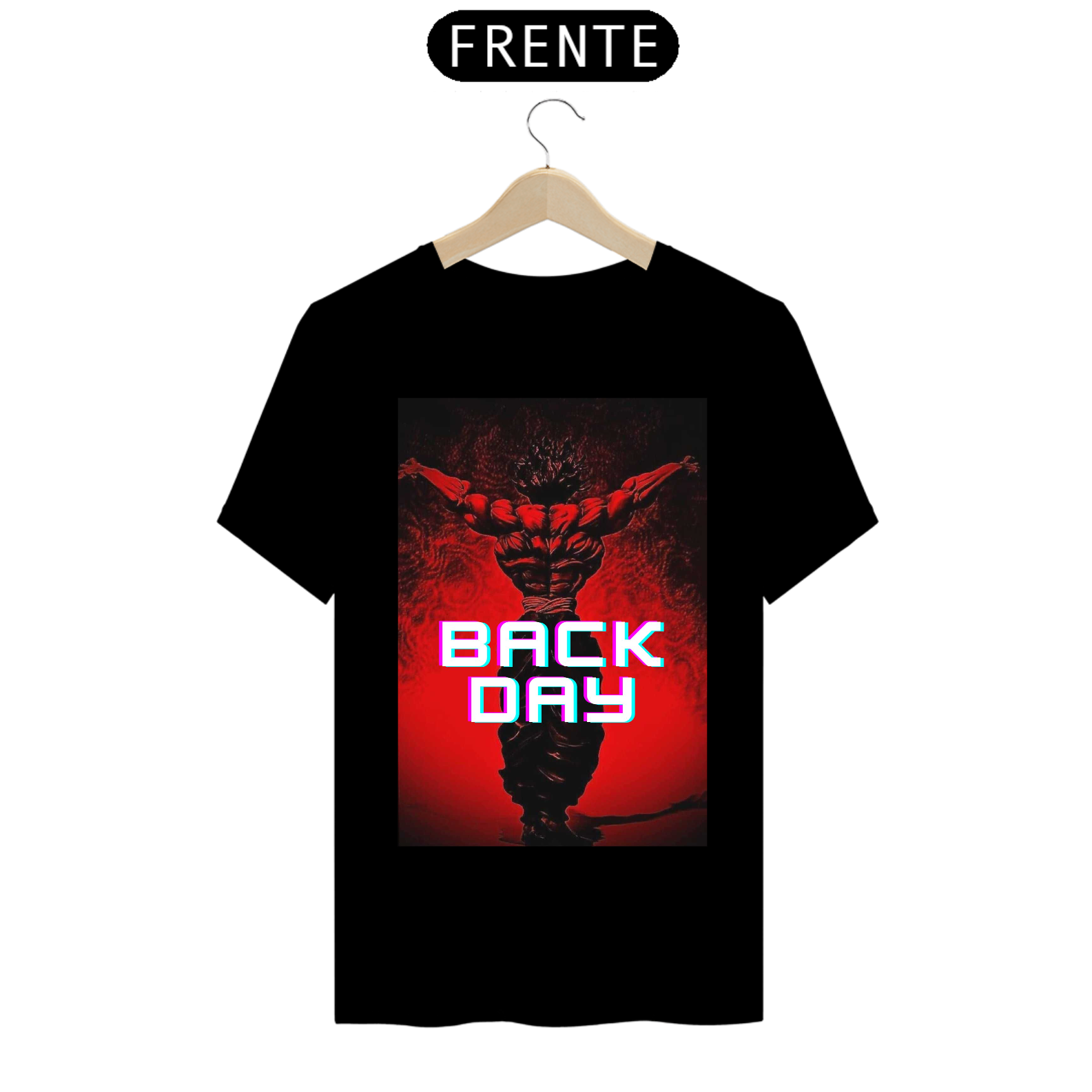 Nome do produto: Camiseta back day Yujiro Hanma v2