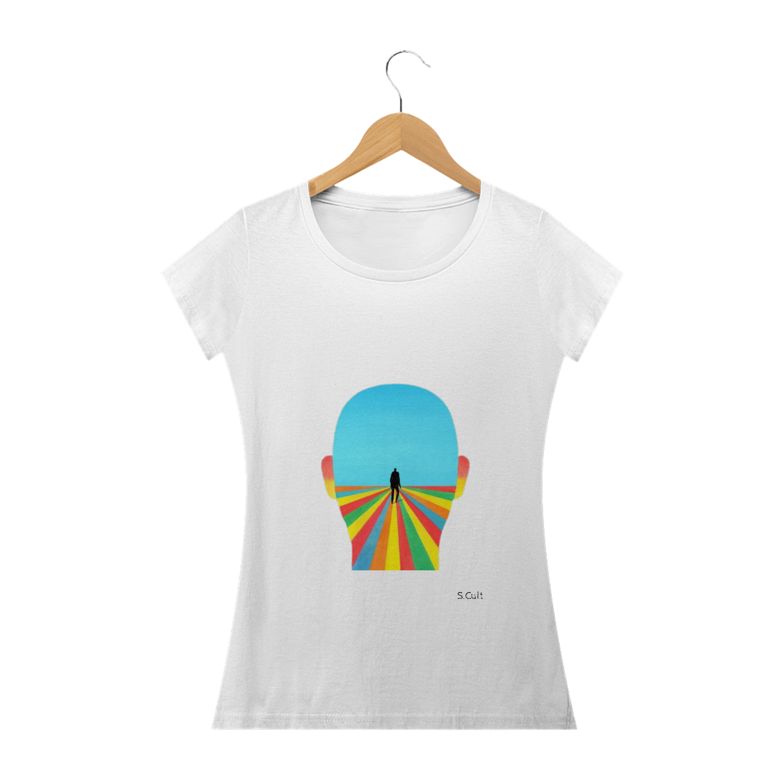 Nome do produto: Baby Long - Coleção Estampas Psicodélicas - A Cabeça 