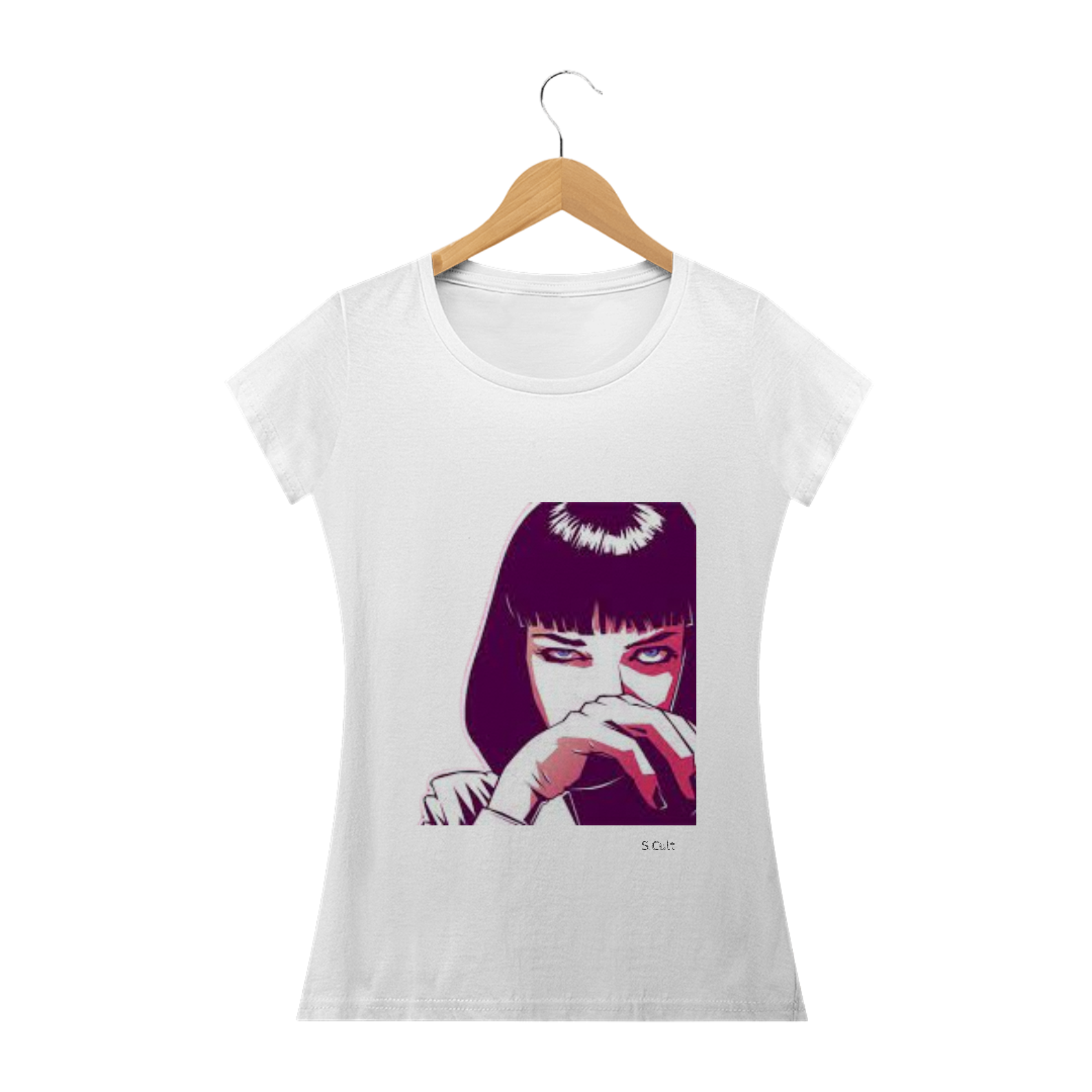 Nome do produto: Baby Long - Coleção Cinema : Estampa - Mia Wallace