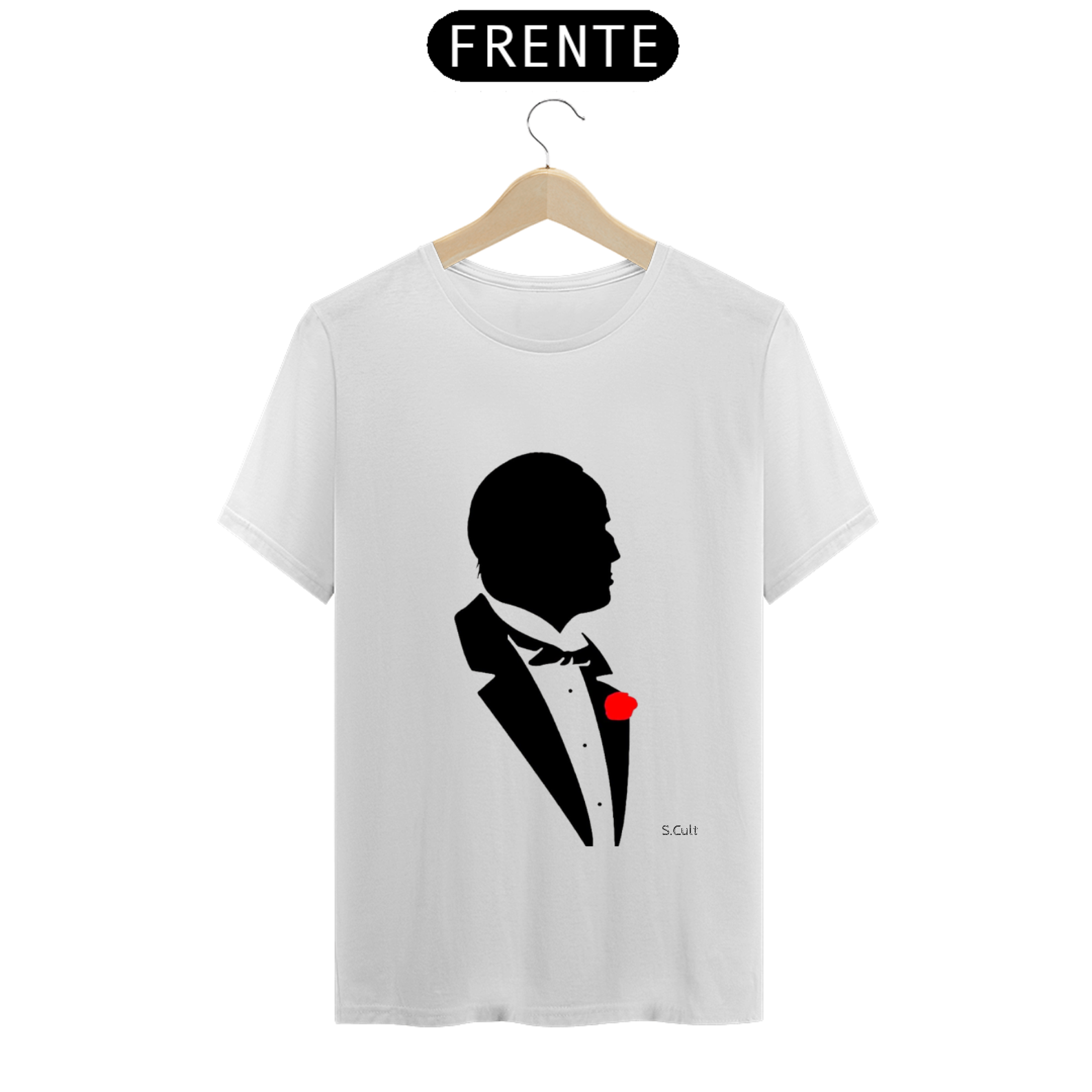 Nome do produto: T-Shirt - Coleção Cinema - Estampa  O Poderoso Chefão