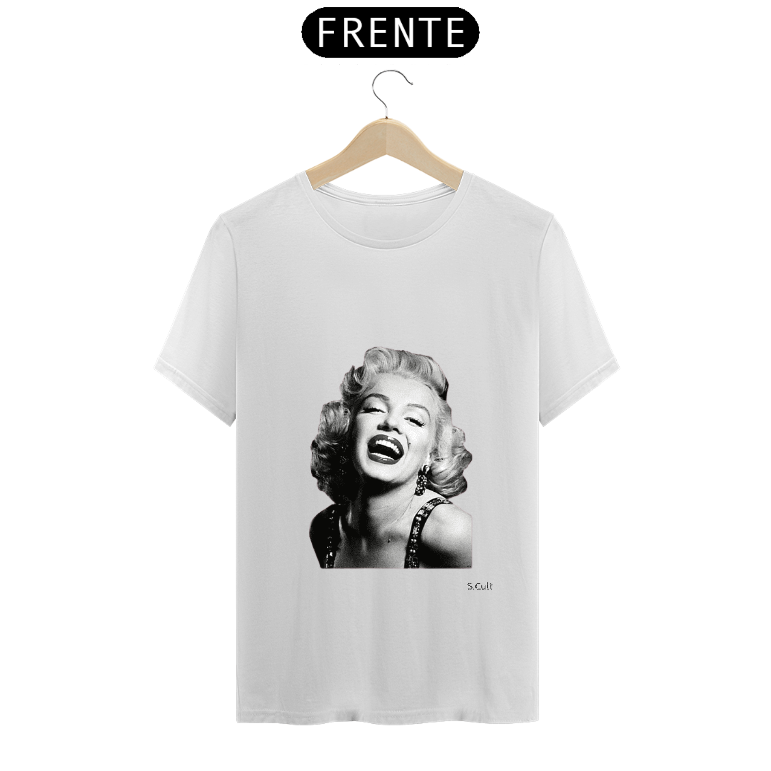 Nome do produto: T-Shirt - Coleção Cinema - Estampa Marlin Minroe