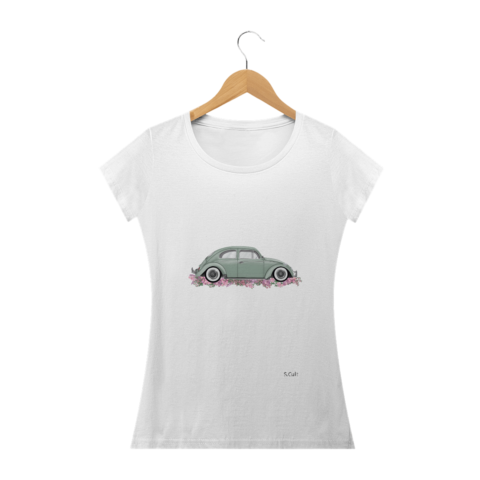 Nome do produto: Baby Long- Coleção Carros- Estampa Fusca 