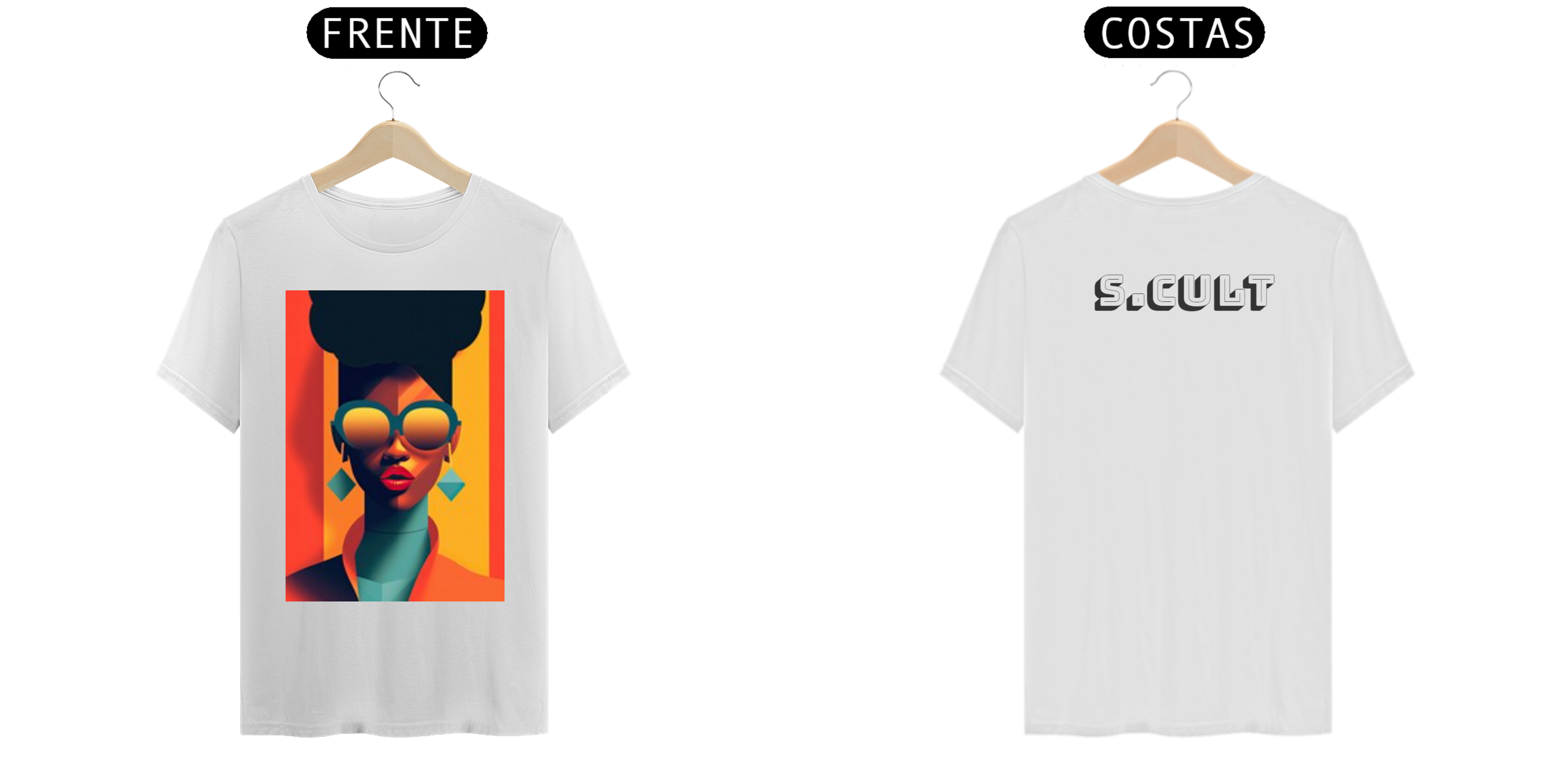 Nome do produto: T-Shirt Prime - Coleção Etnias- Africanas