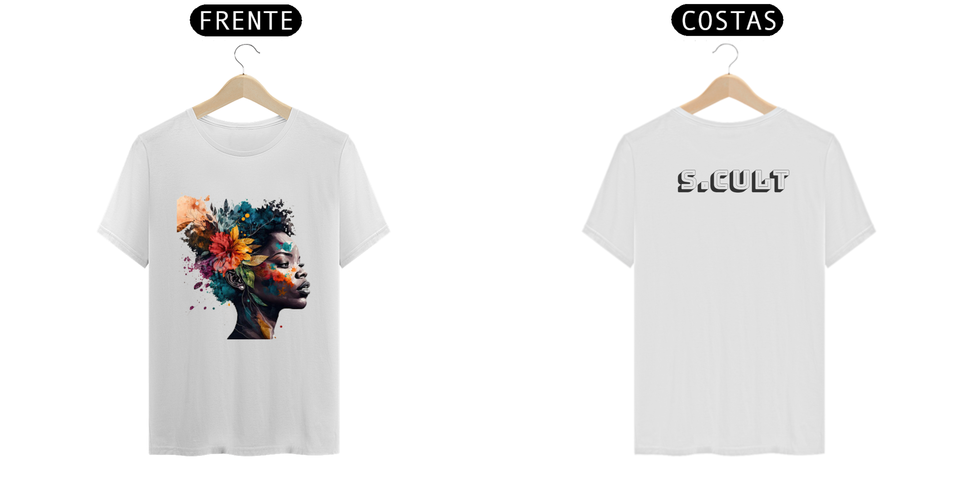 Nome do produto: T-Shirt Prime - Coleção Etnias- Africanas