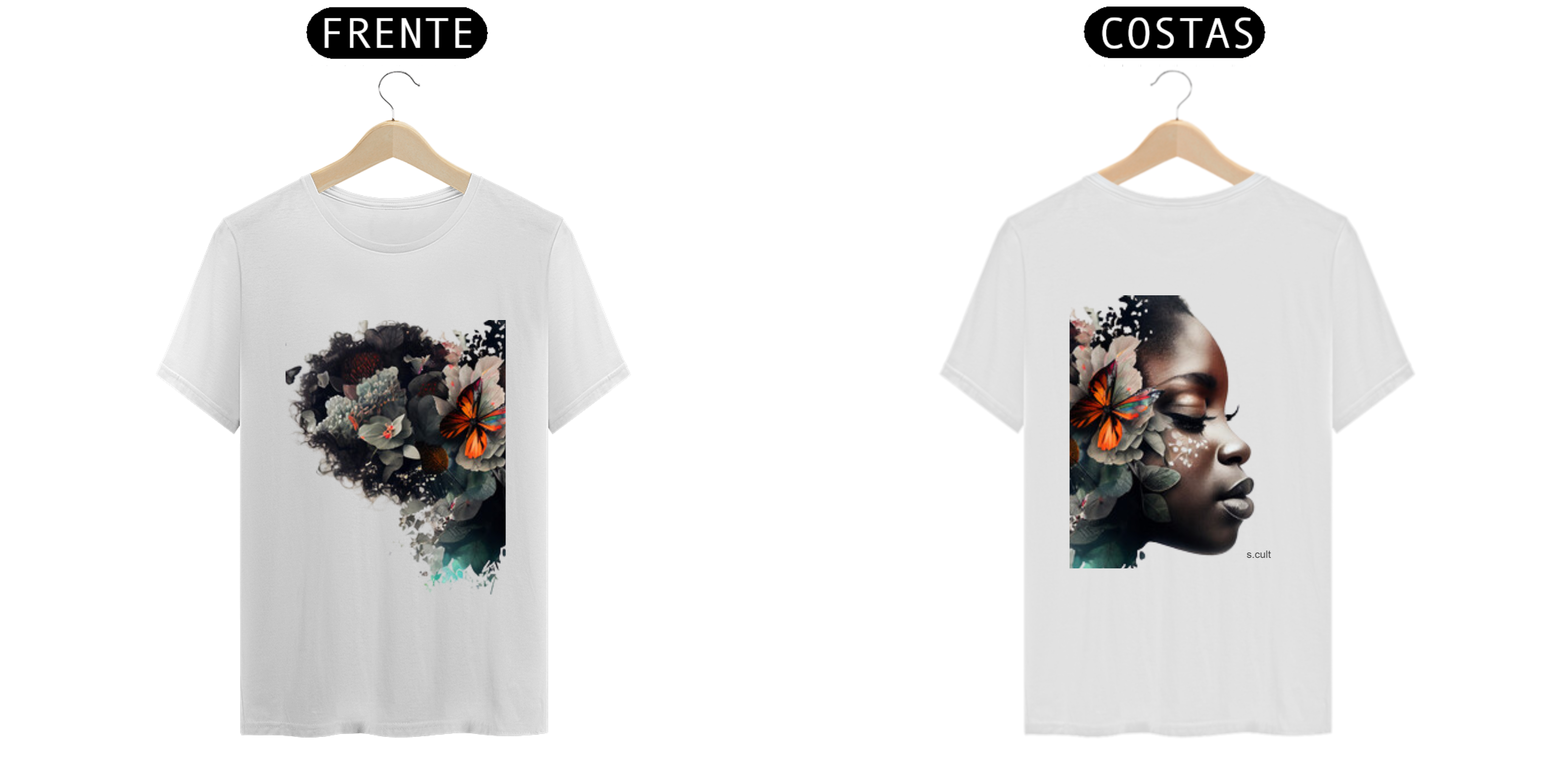 Nome do produto: T-Shirt Prime - Coleção Etnias- Africanas - Beleza Africana