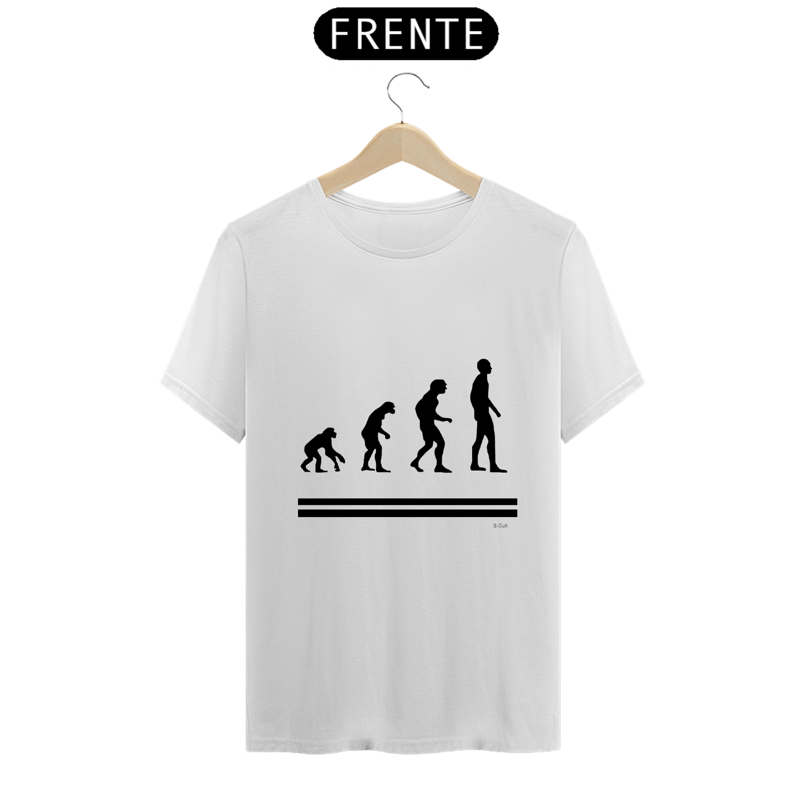 Nome do produto: T-Shirt Prime - Coleção cientista maluco - Charles Darwin