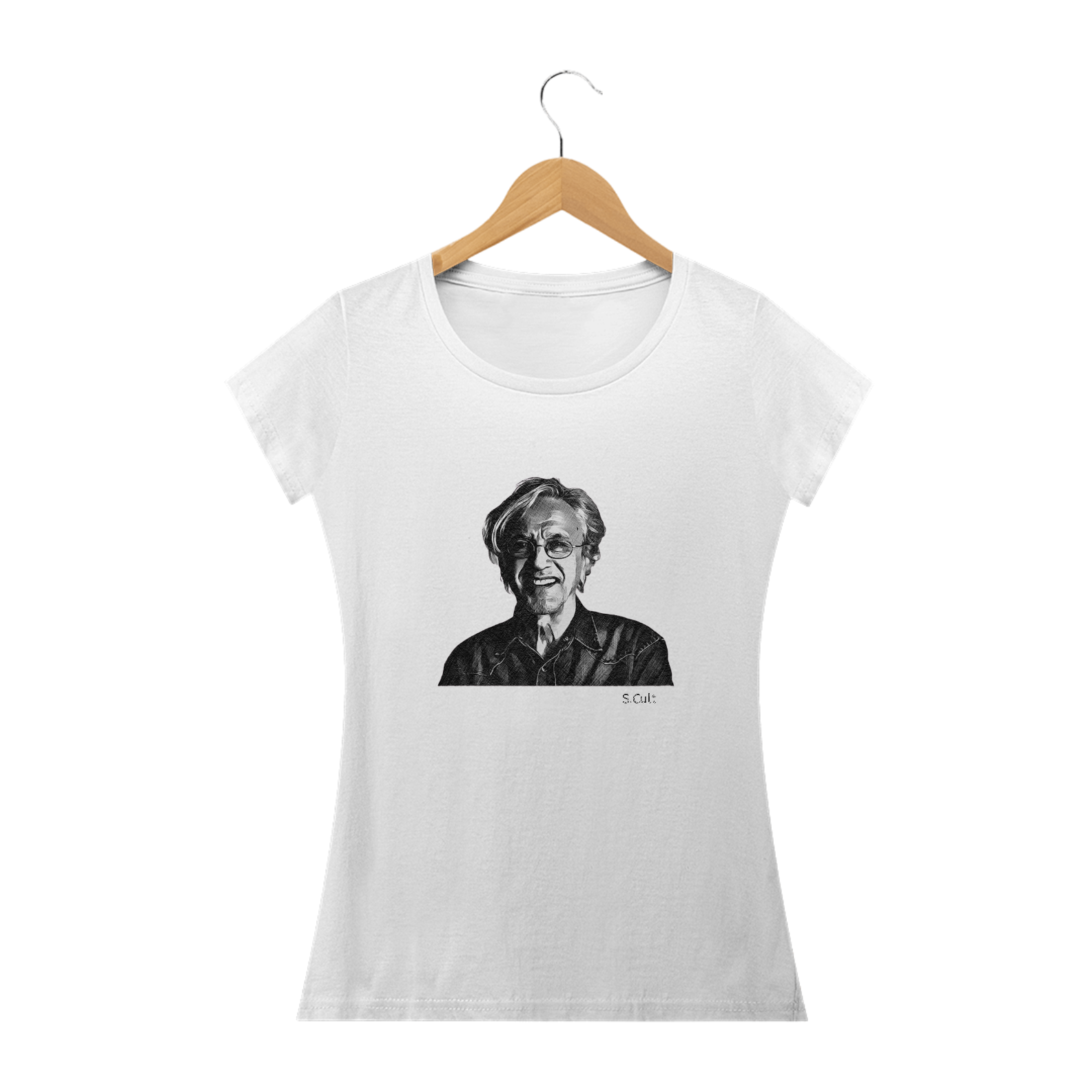 Nome do produto: Baby Long Classic - Coleção MPB - Letras do Brasil- Caetano Veloso