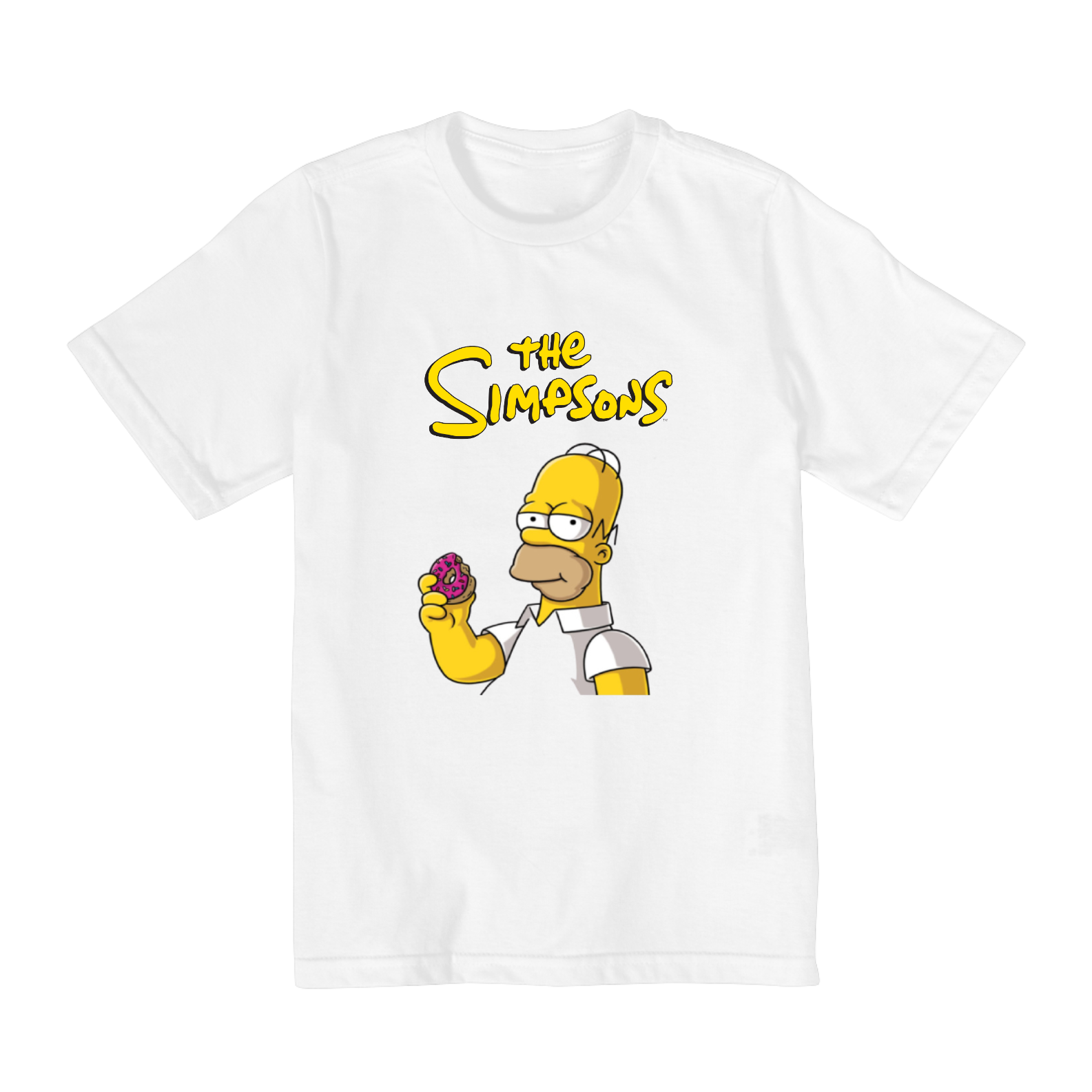 Nome do produto: Camiseta Infantil 02 a 08 anos - Coleção Os simpsons