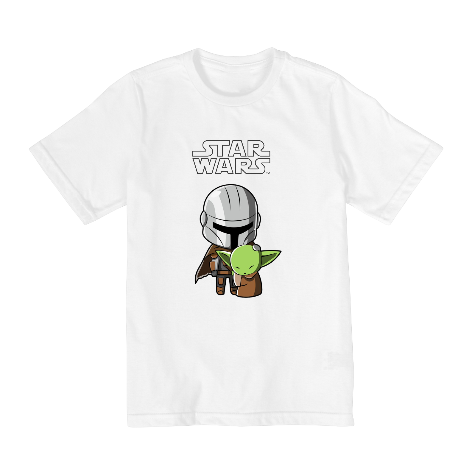 Nome do produto: Coleção Star Wars - Camiseta infantil 10 a 14 anos -