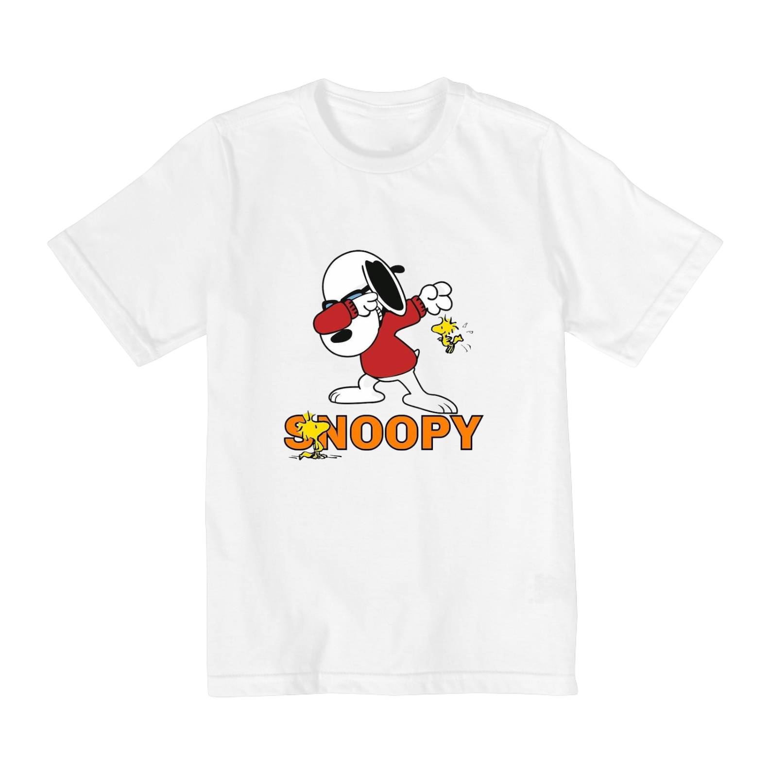 Nome do produto: Camiseta Infantil 10 a 14 anos - Desenhos Animados - Snoopy