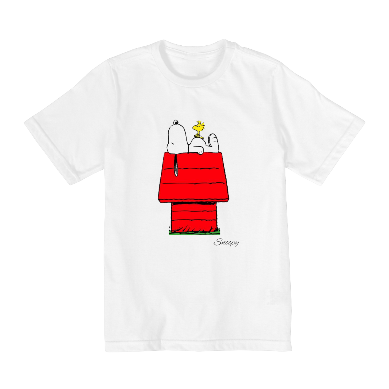 Nome do produto: Camiseta Infantil 10 a 14 anos - Desenhos Animados - Snoopy