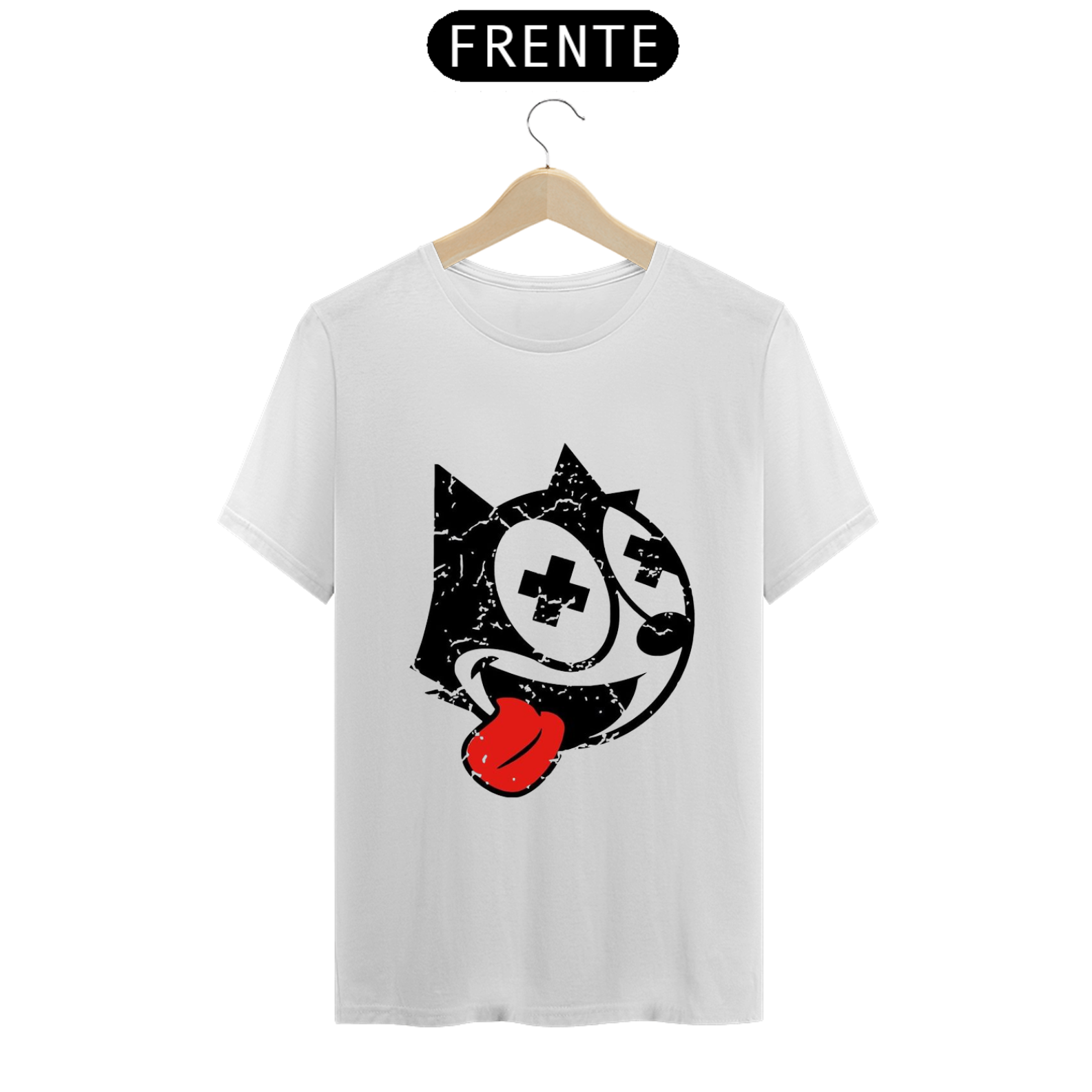 Nome do produto: T-Shirt Prime - Coleção Nostalgia - Felix