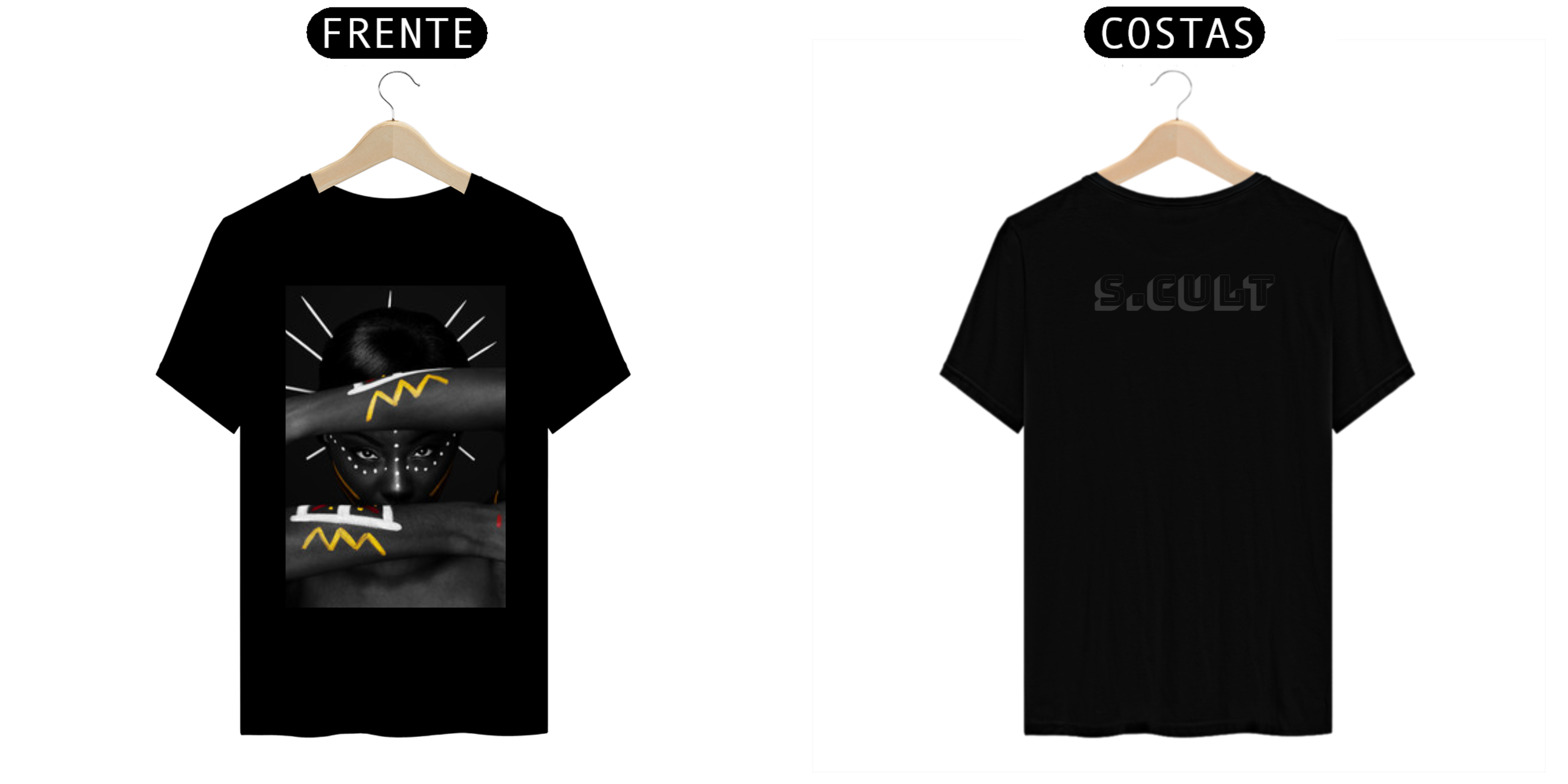 Nome do produto: T-Shirt Prime - Coleção Etnias- Africanas - Beleza Africana