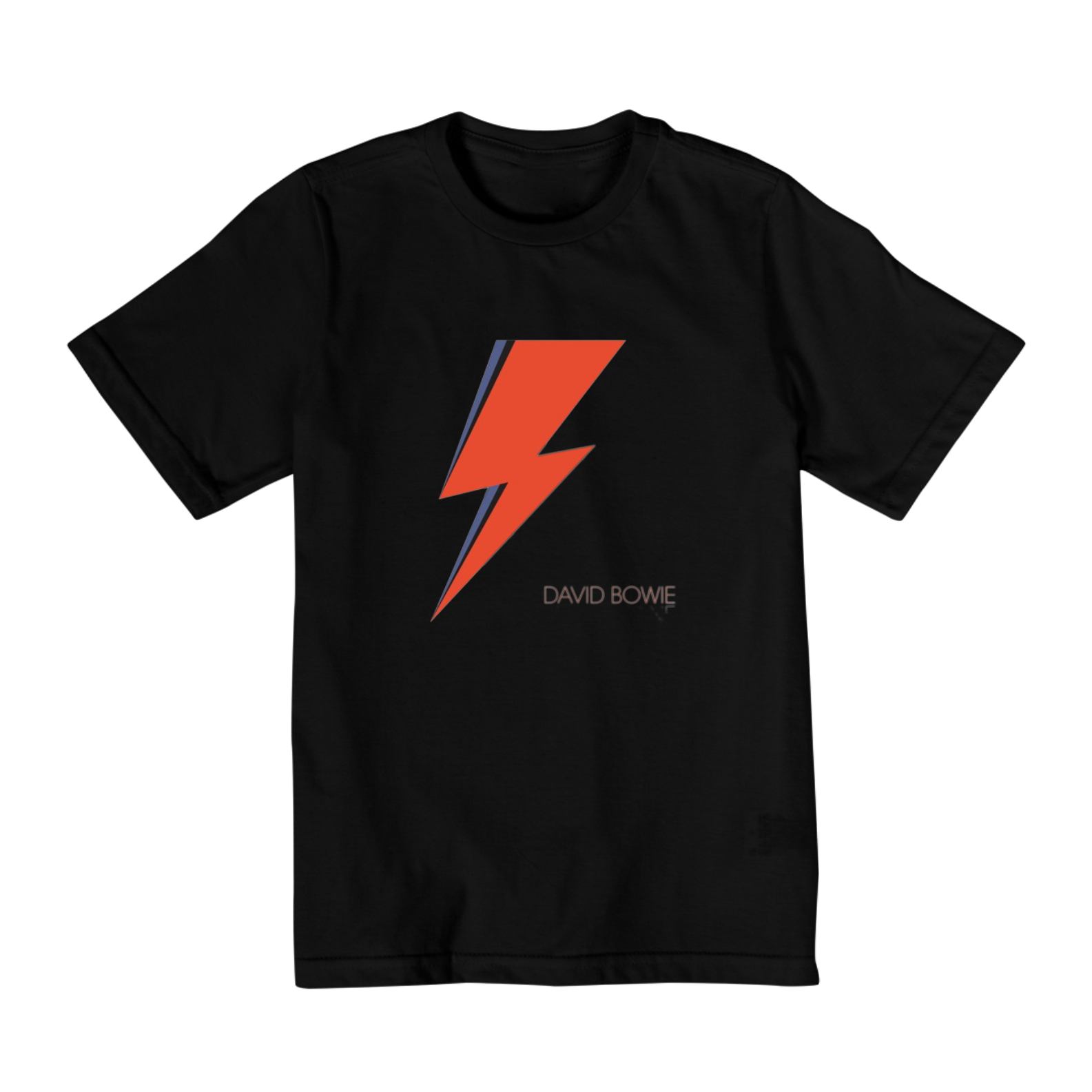 Nome do produto: Camiseta Infantil 02 a 08 anos - Bandas -  David Bowie