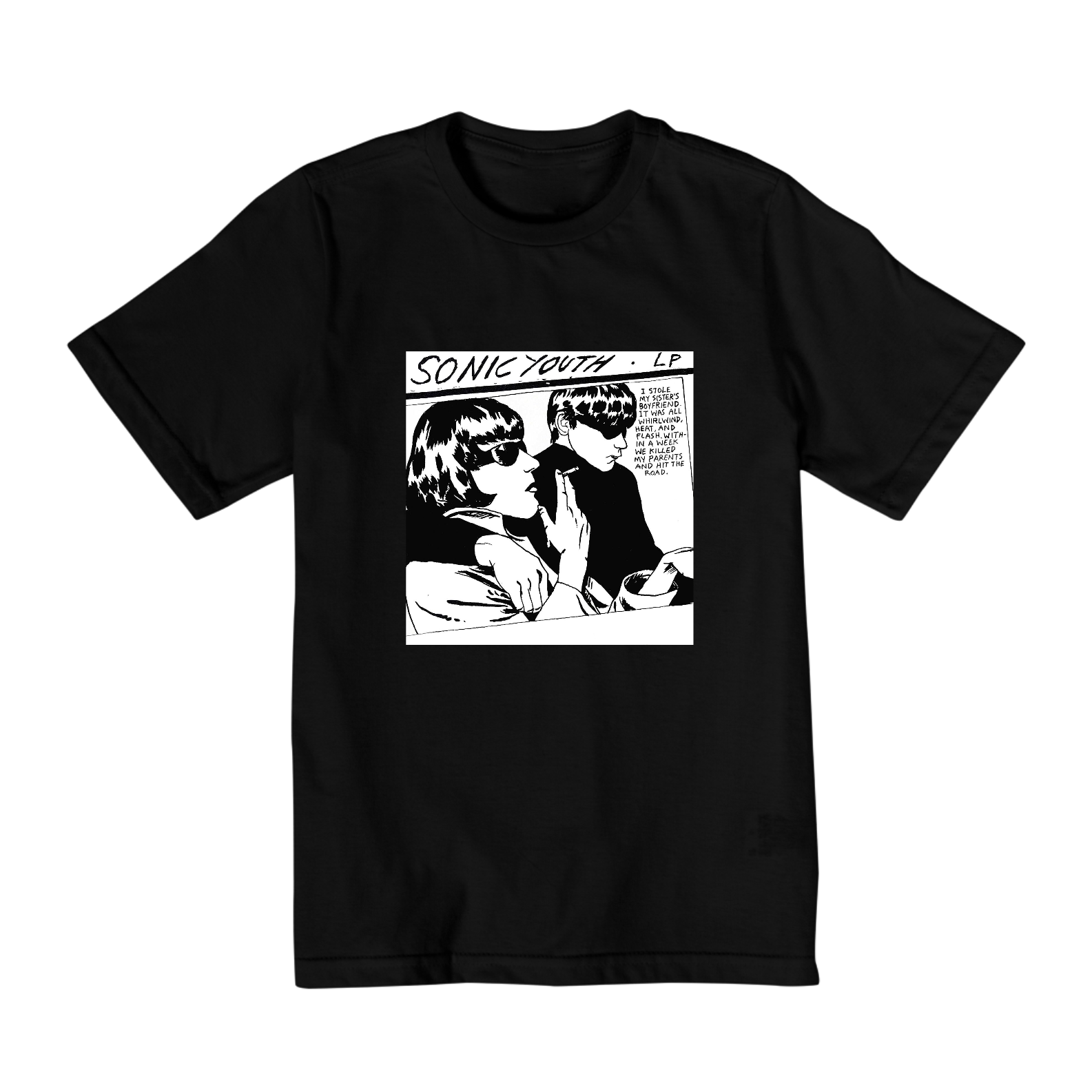 Nome do produto: Camiseta Infantil 02 a 08 anos - Bandas -  Sonic Youth