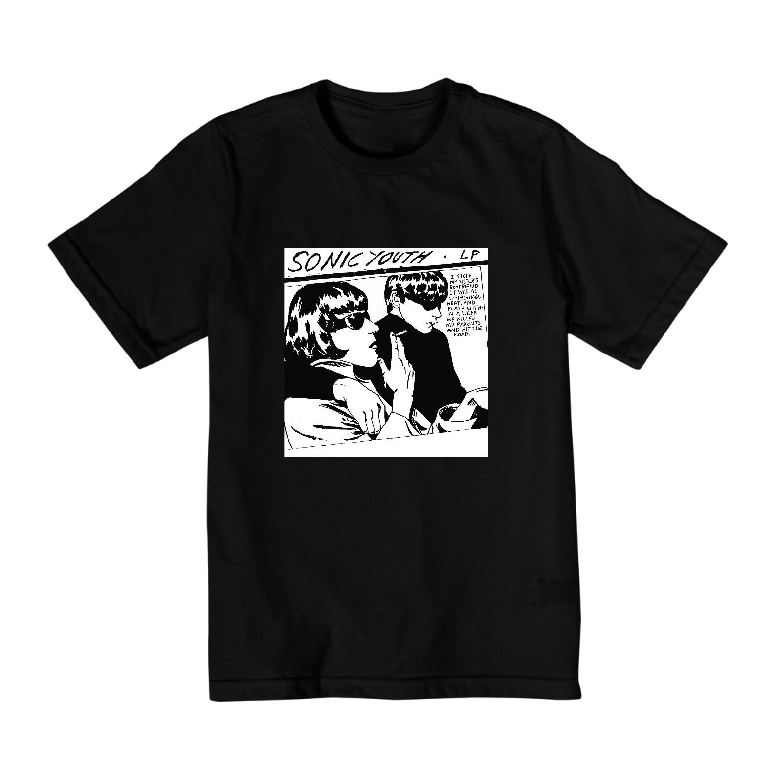 Nome do produto: Camiseta Infantil 10 a 14 anos - Bandas - Sonic Youth