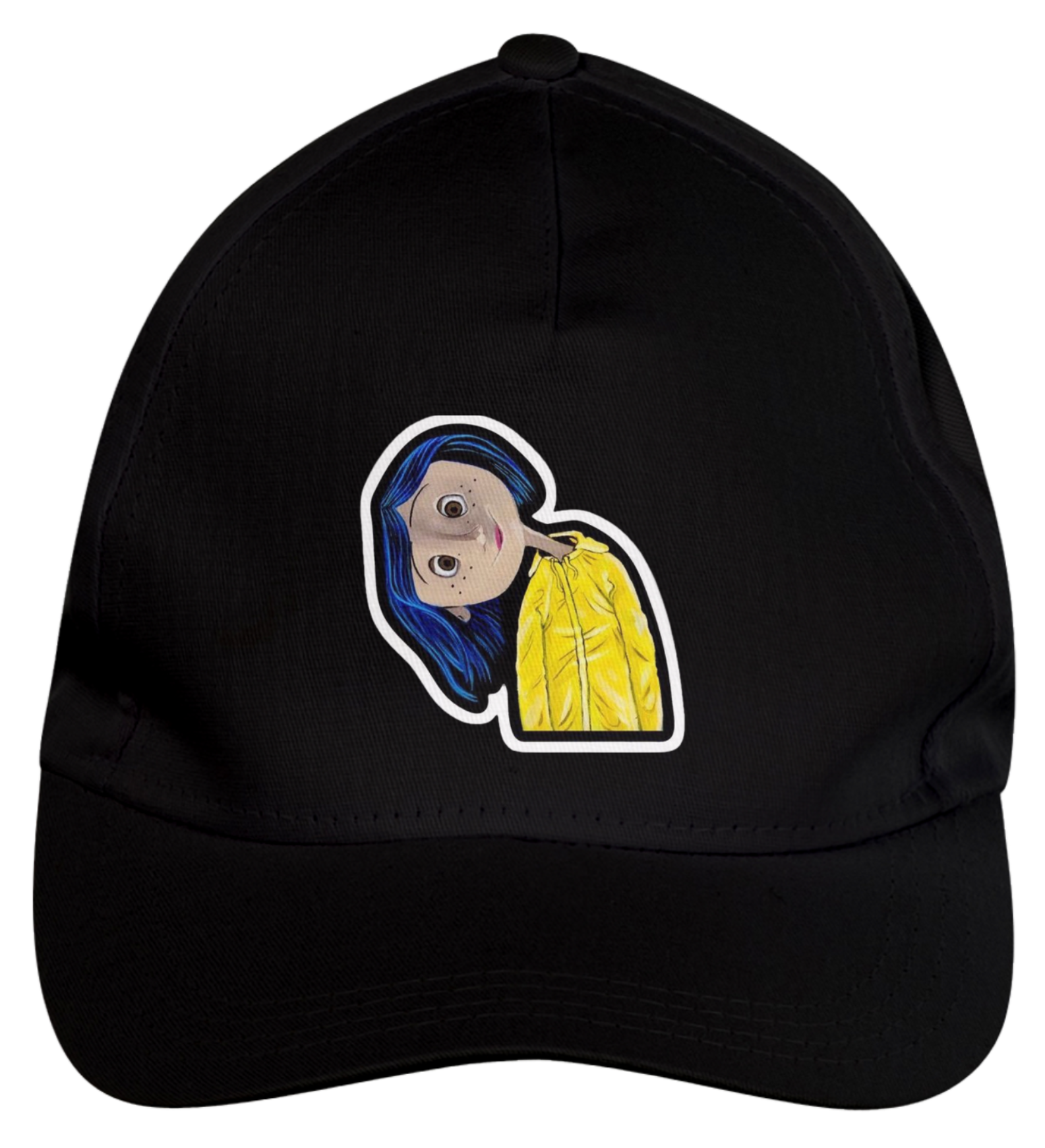 Nome do produto: Boné de Brim - Coraline